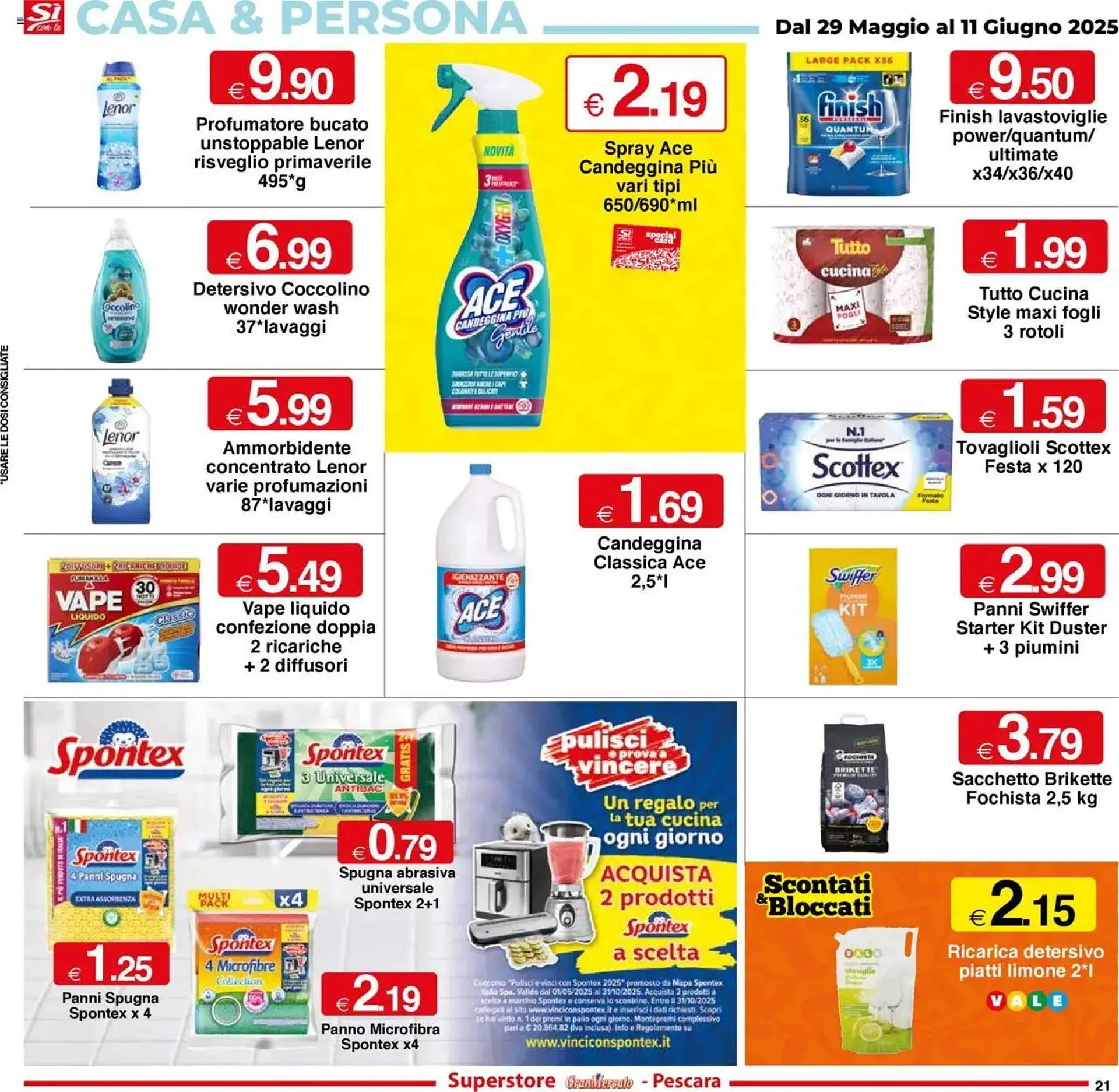 Volantino Sì con te da 29 maggio a 11 giugno di 2025 - Pagina del volantino 21