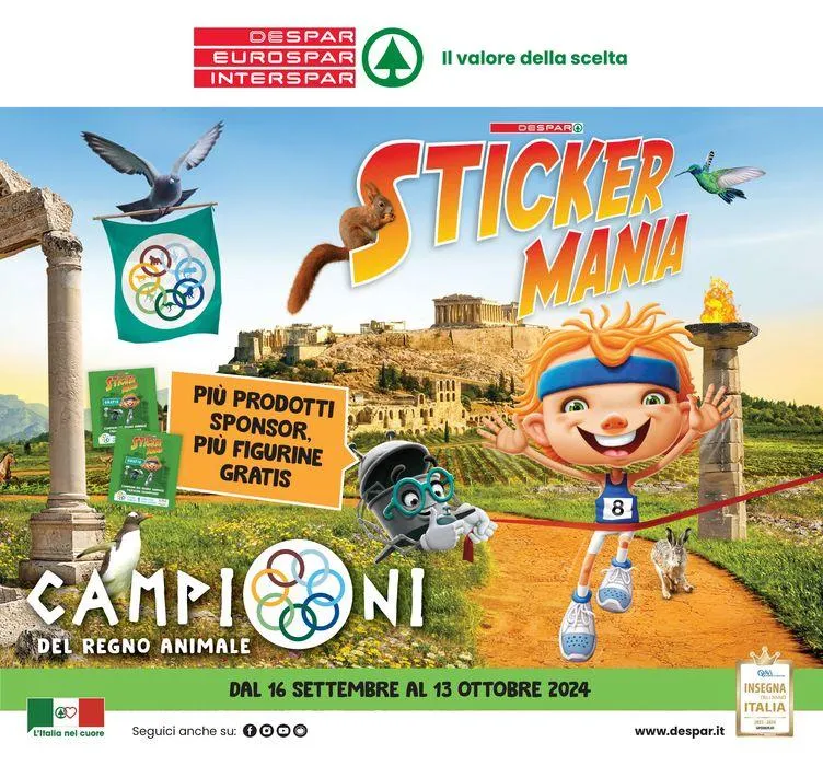 Sticker mania da 16 settembre a 13 ottobre di 2024 - Pagina del volantino 1