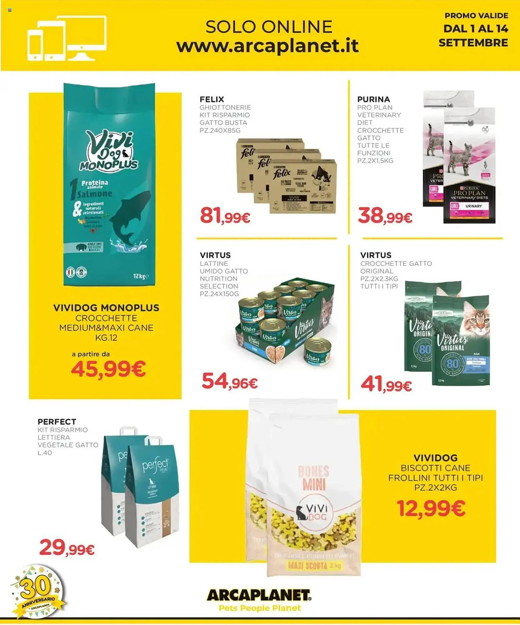 Volantino Arcaplanet da 1 settembre a 30 settembre di 2025 - Pagina del volantino 40