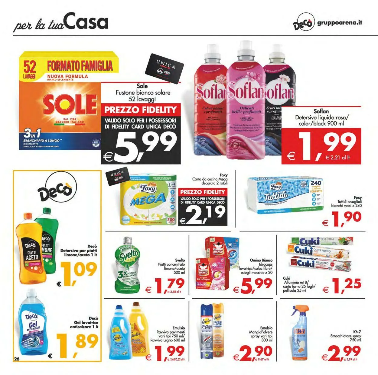 Deco Volantino attuale da 1 agosto a 11 agosto di 2025 - Pagina del volantino 29