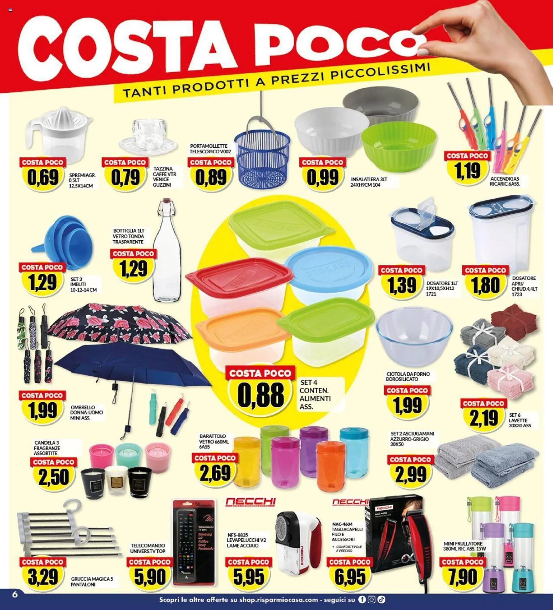 Volantino Risparmio Casa da 4 gennaio a 21 gennaio di 2024 - Pagina del volantino 6