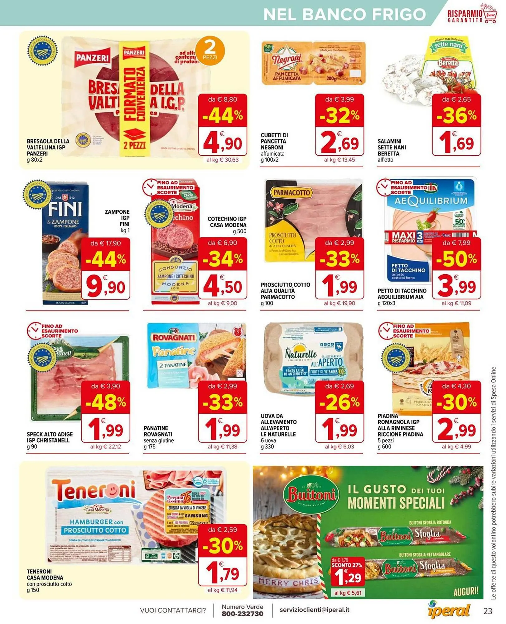 Volantino Iperal da 13 dicembre a 31 dicembre di 2023 - Pagina del volantino 23