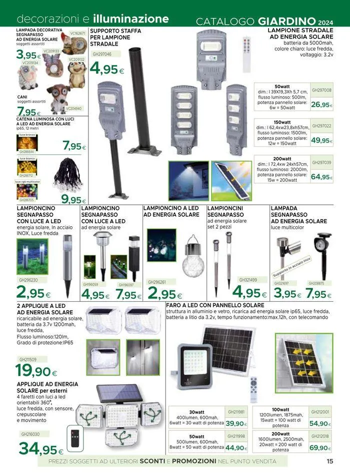 Catalogo giardino 2024 da 19 giugno a 31 agosto di 2024 - Pagina del volantino 15