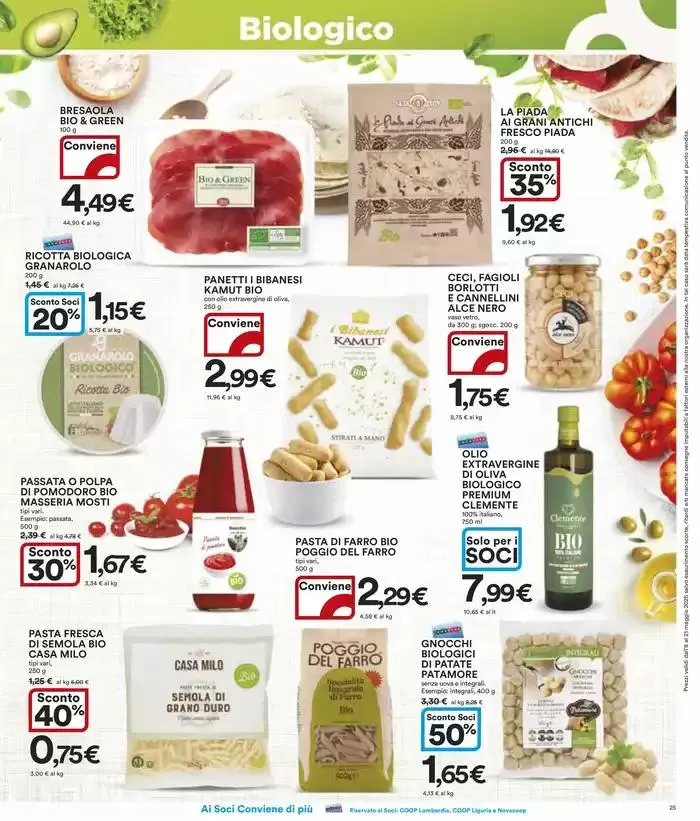 Grandi marche 30% 40% 50% da 8 maggio a 21 maggio di 2025 - Pagina del volantino 25