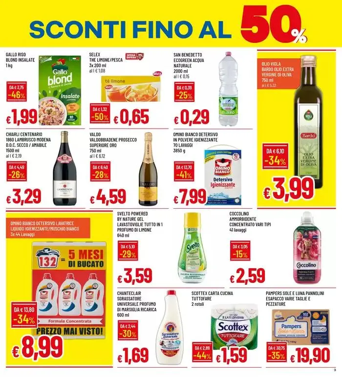 SCONTI FINO 50% da 15 maggio a 27 maggio di 2025 - Pagina del volantino 3