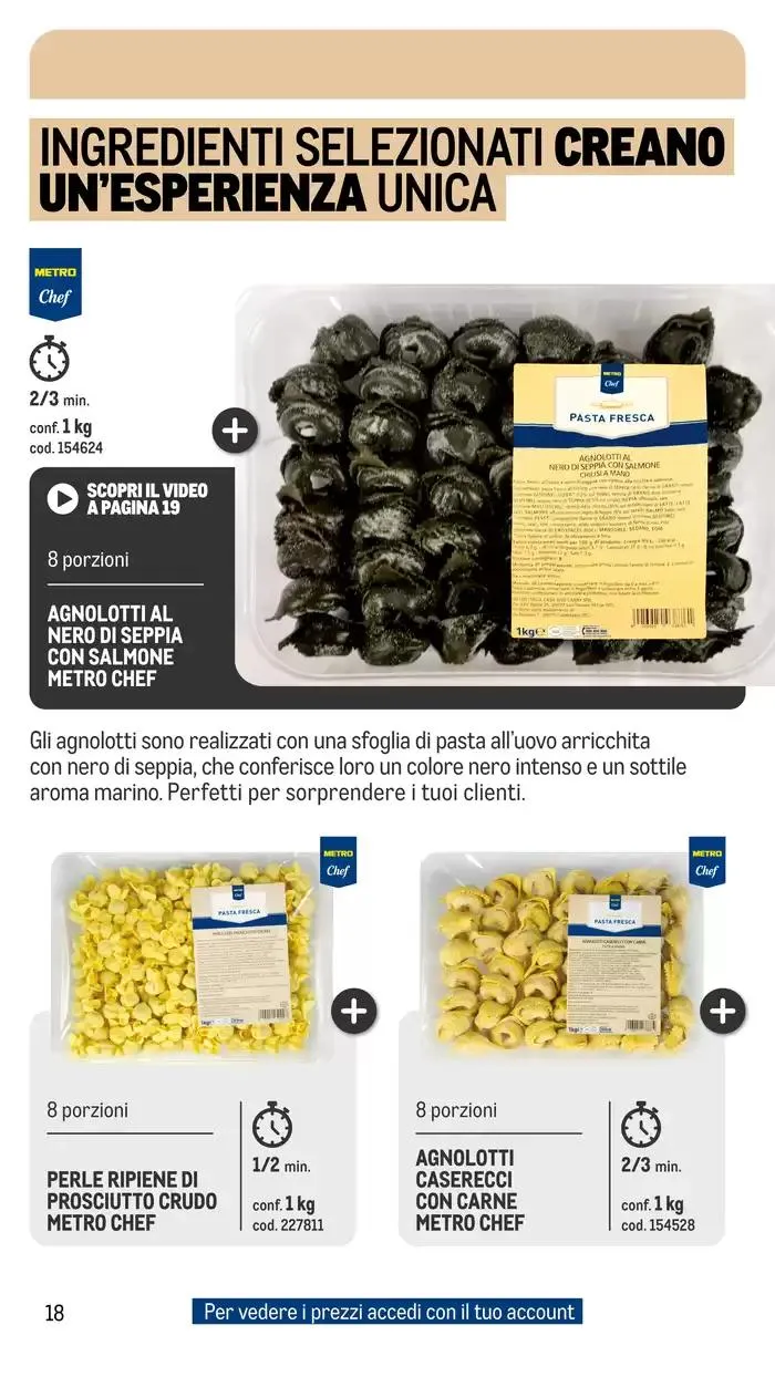 Catalogo pasta fresca da 2 ottobre a 30 settembre di 2025 - Pagina del volantino 18