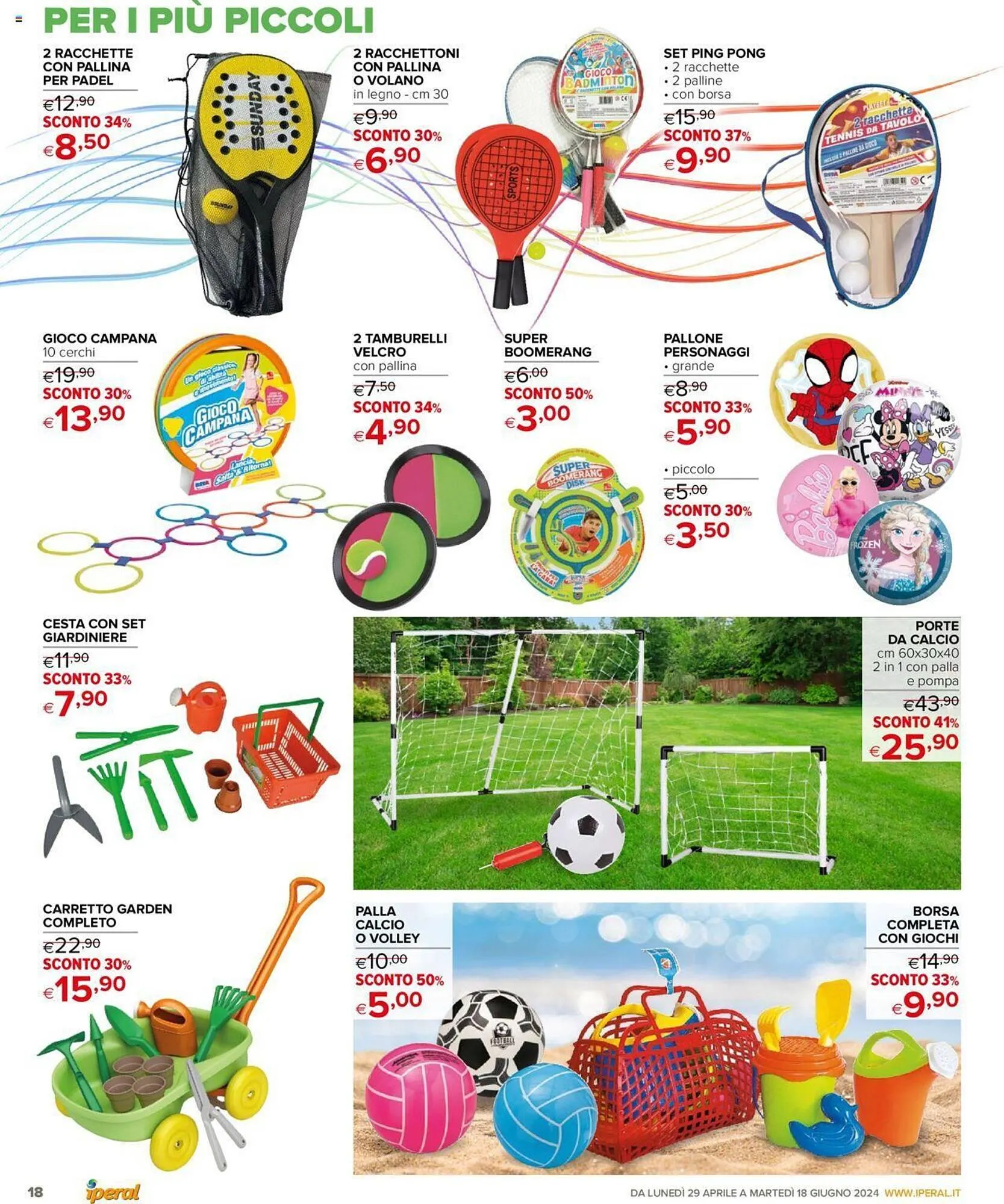 Volantino Iperal da 29 aprile a 18 giugno di 2024 - Pagina del volantino 18
