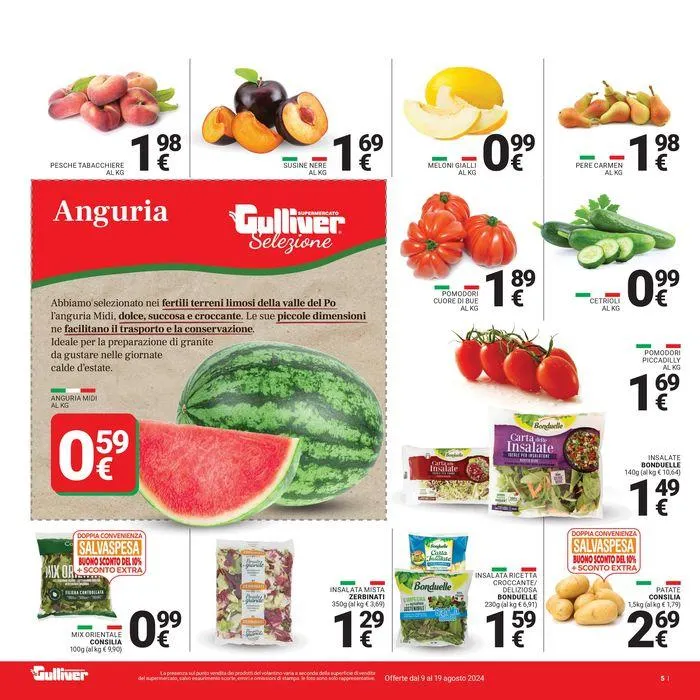 Promo show da 9 agosto a 19 agosto di 2024 - Pagina del volantino 5