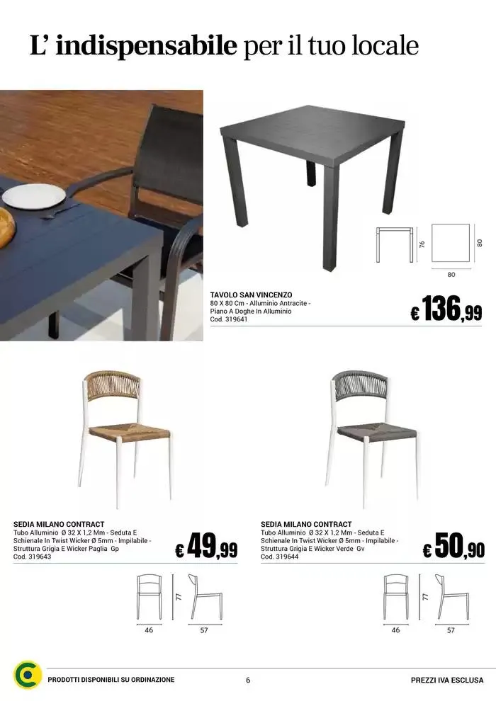 Centro Cash Dehor 2025 da 1 aprile a 30 giugno di 2025 - Pagina del volantino 6