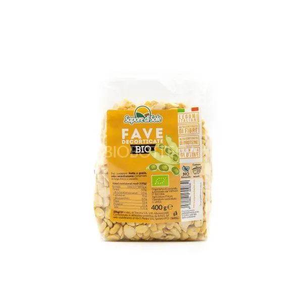 Fave Decorticate Sapore di Sole 400 G