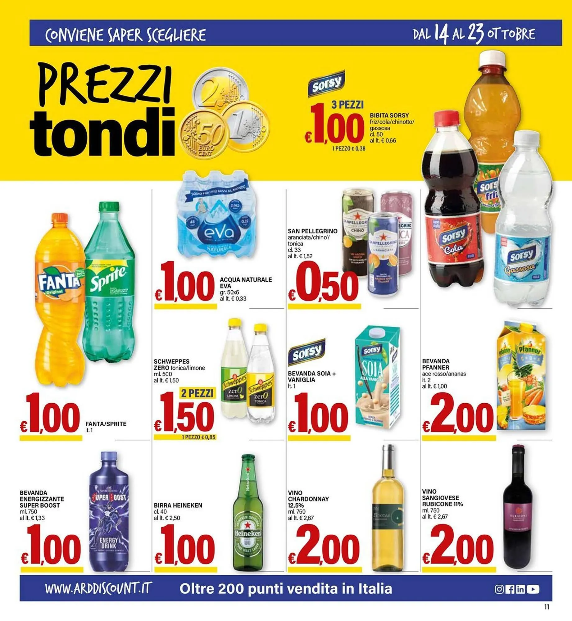 Volantino Ard Discount da 14 ottobre a 23 ottobre di 2024 - Pagina del volantino 11