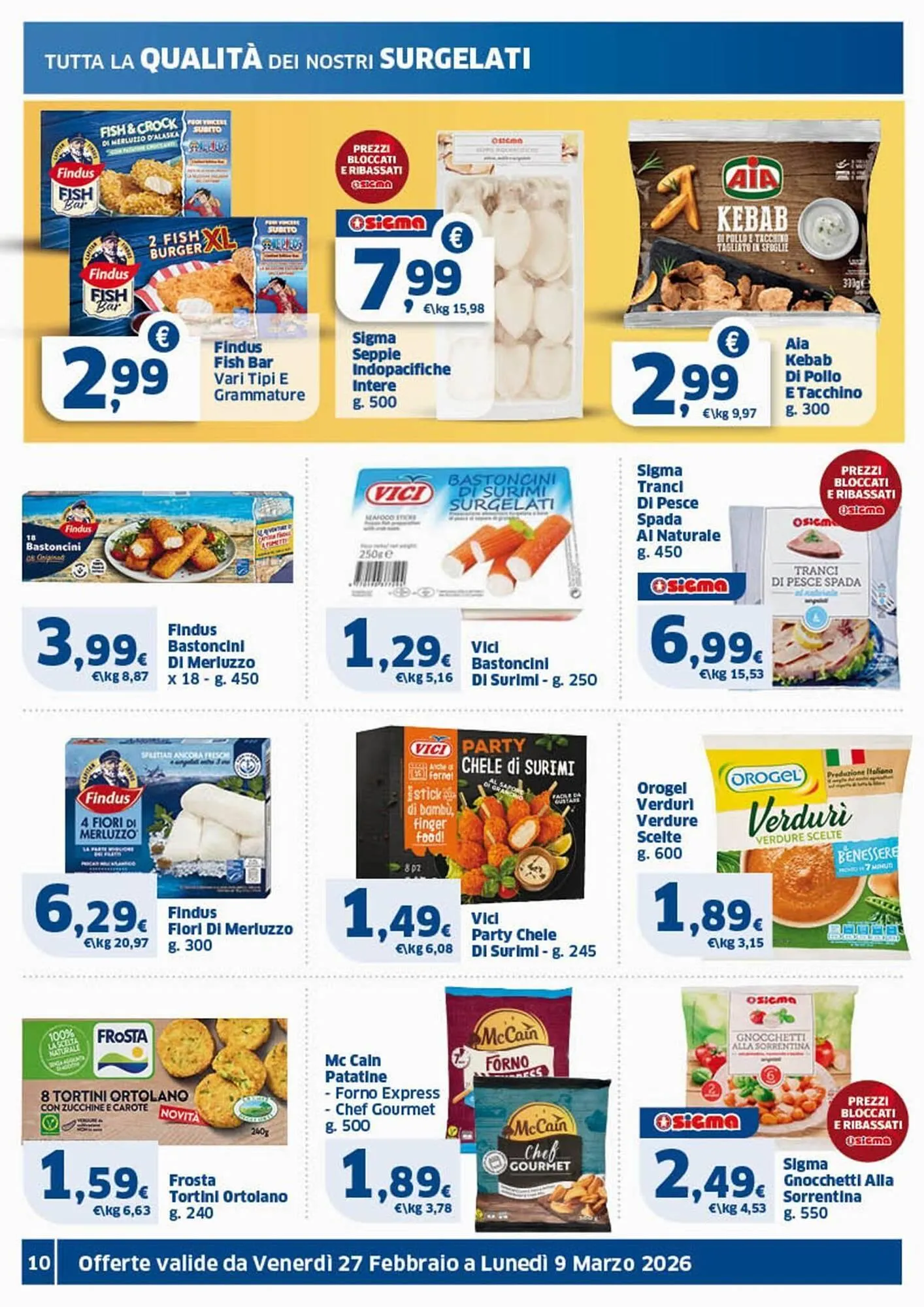 Volantino Ok Sigma da 27 febbraio a 9 marzo di 2026 - Pagina del volantino 10