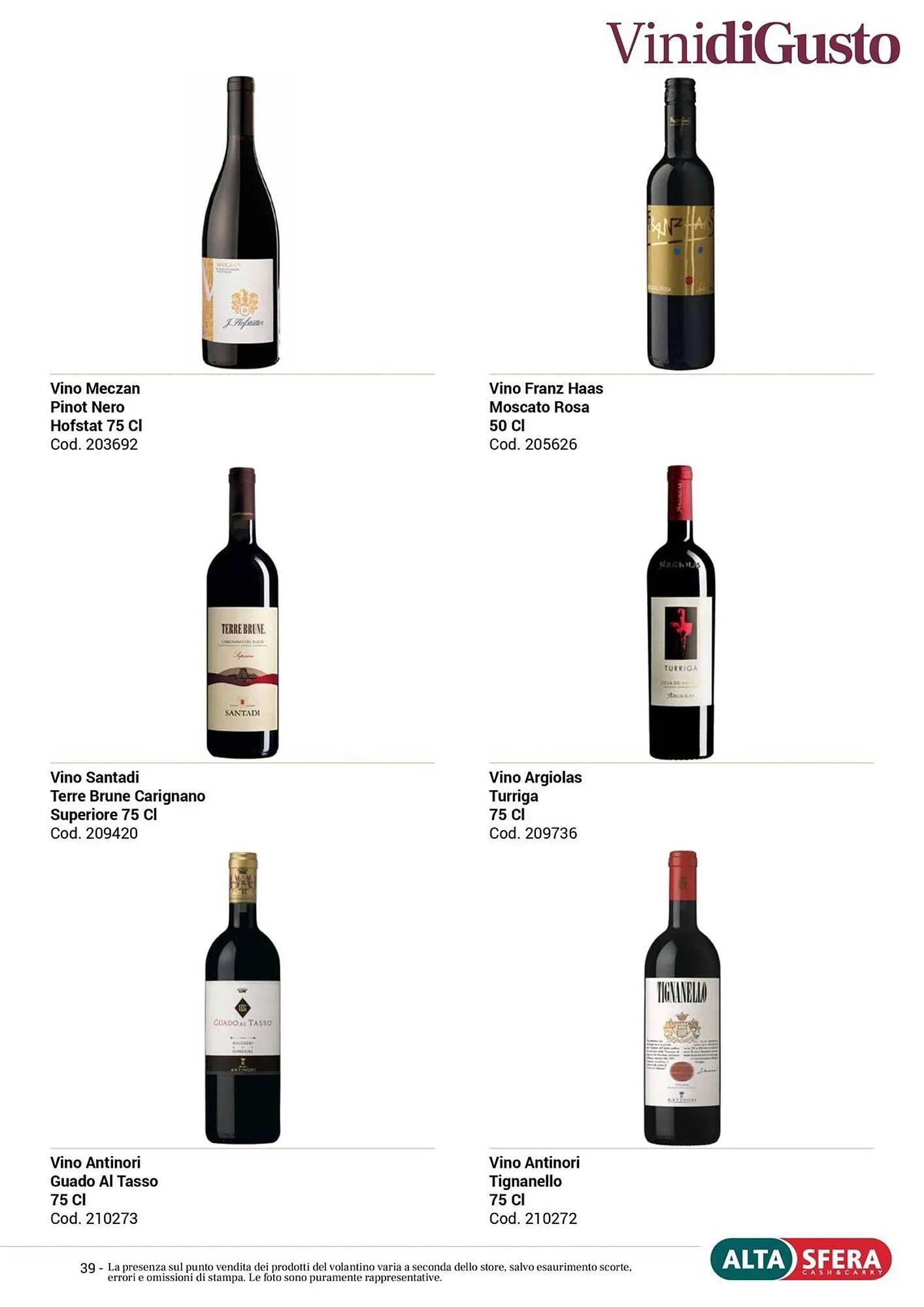 Volantino Centro Cash da 6 dicembre a 31 marzo di 2026 - Pagina del volantino 39