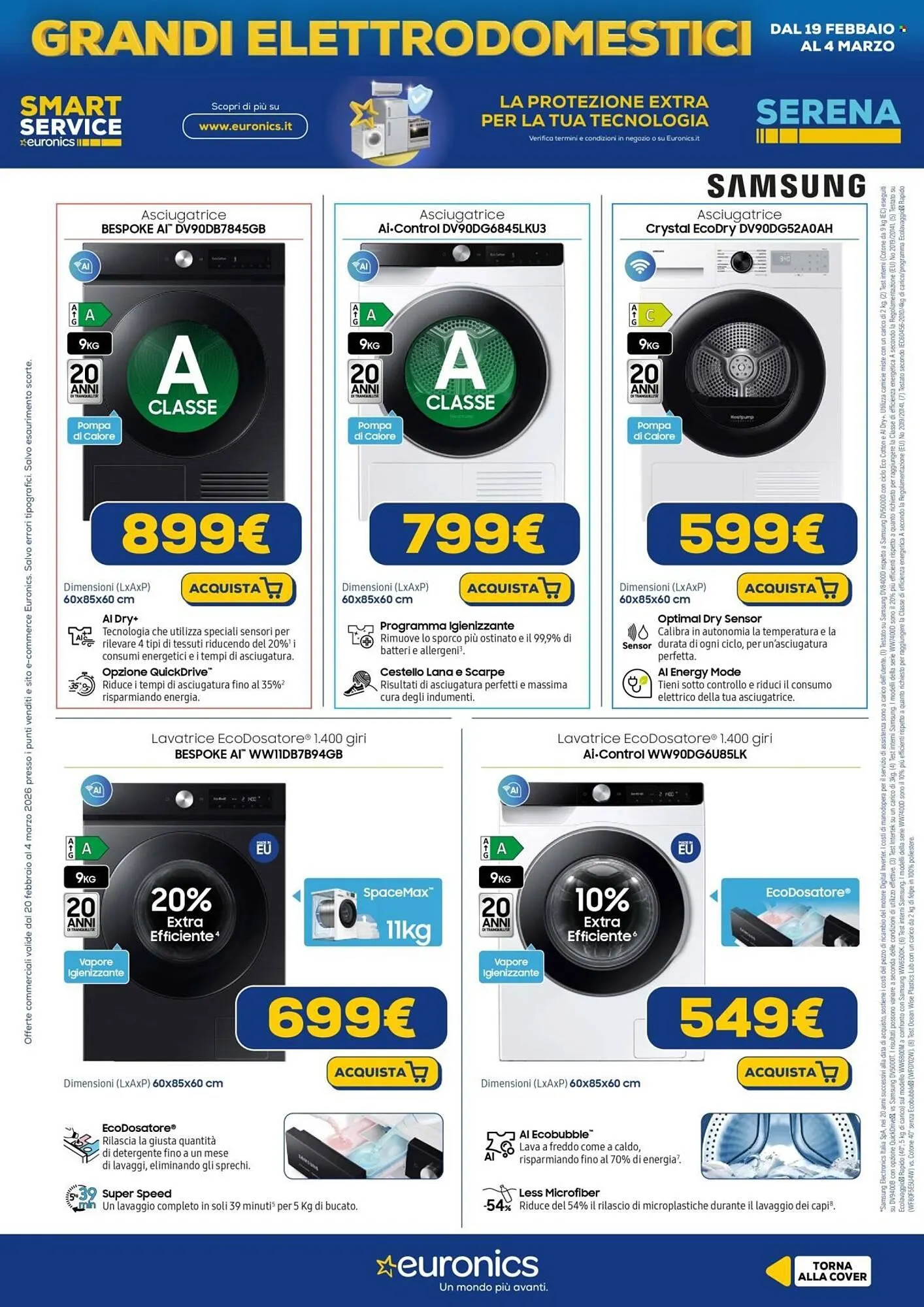 Volantino Euronics da 20 febbraio a 4 marzo di 2026 - Pagina del volantino 12