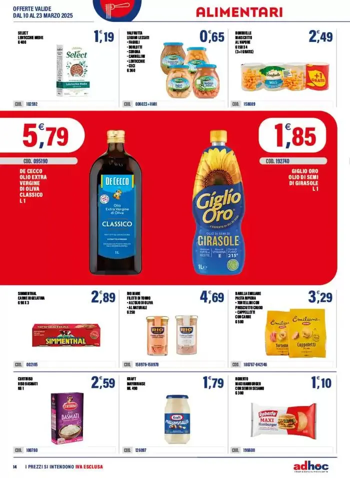 Offerte valide dal 10 al 23 marzo 2025 da 10 marzo a 23 marzo di 2025 - Pagina del volantino 14