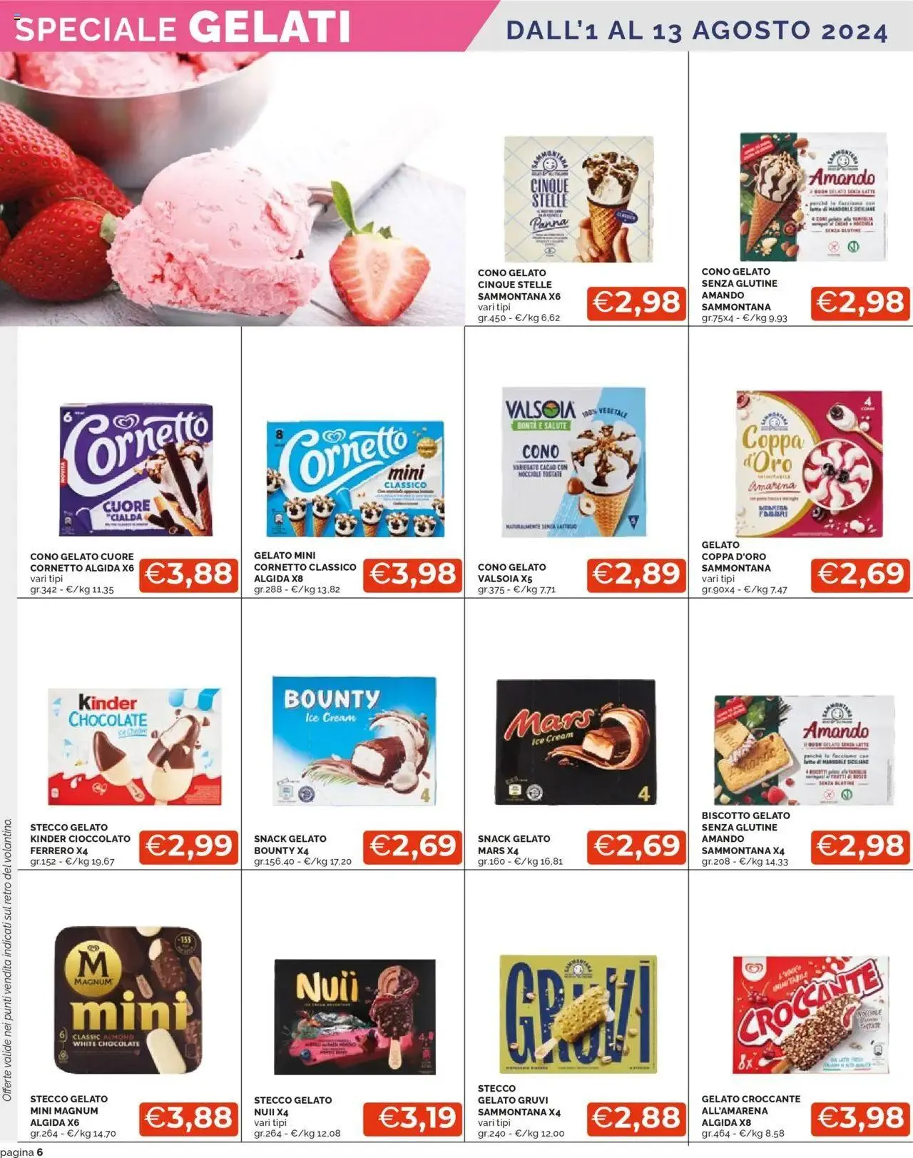 Volantino Mercatò da 1 agosto a 13 agosto di 2024 - Pagina del volantino 6
