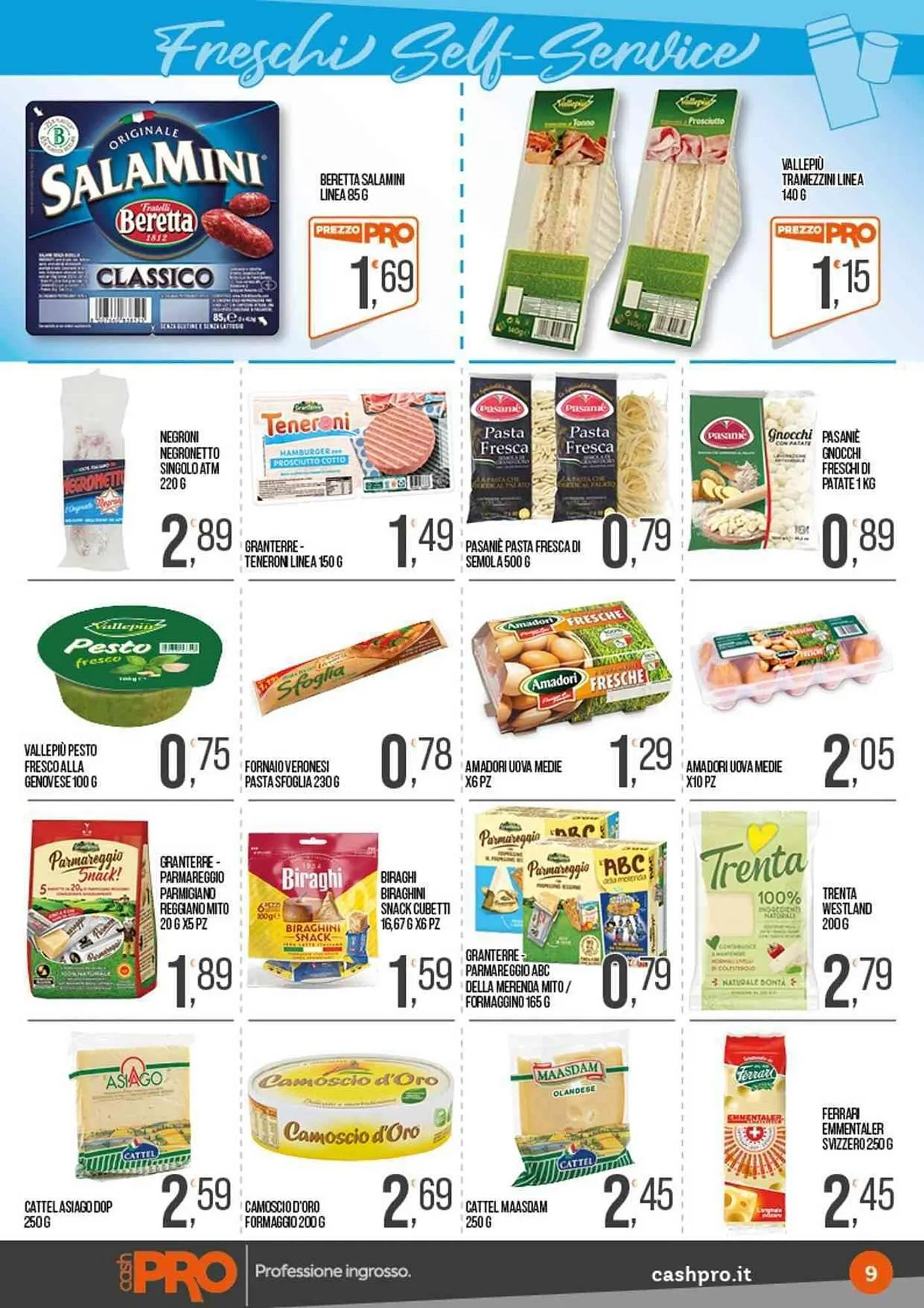 Volantino Cash pro da 26 maggio a 8 giugno di 2025 - Pagina del volantino 9