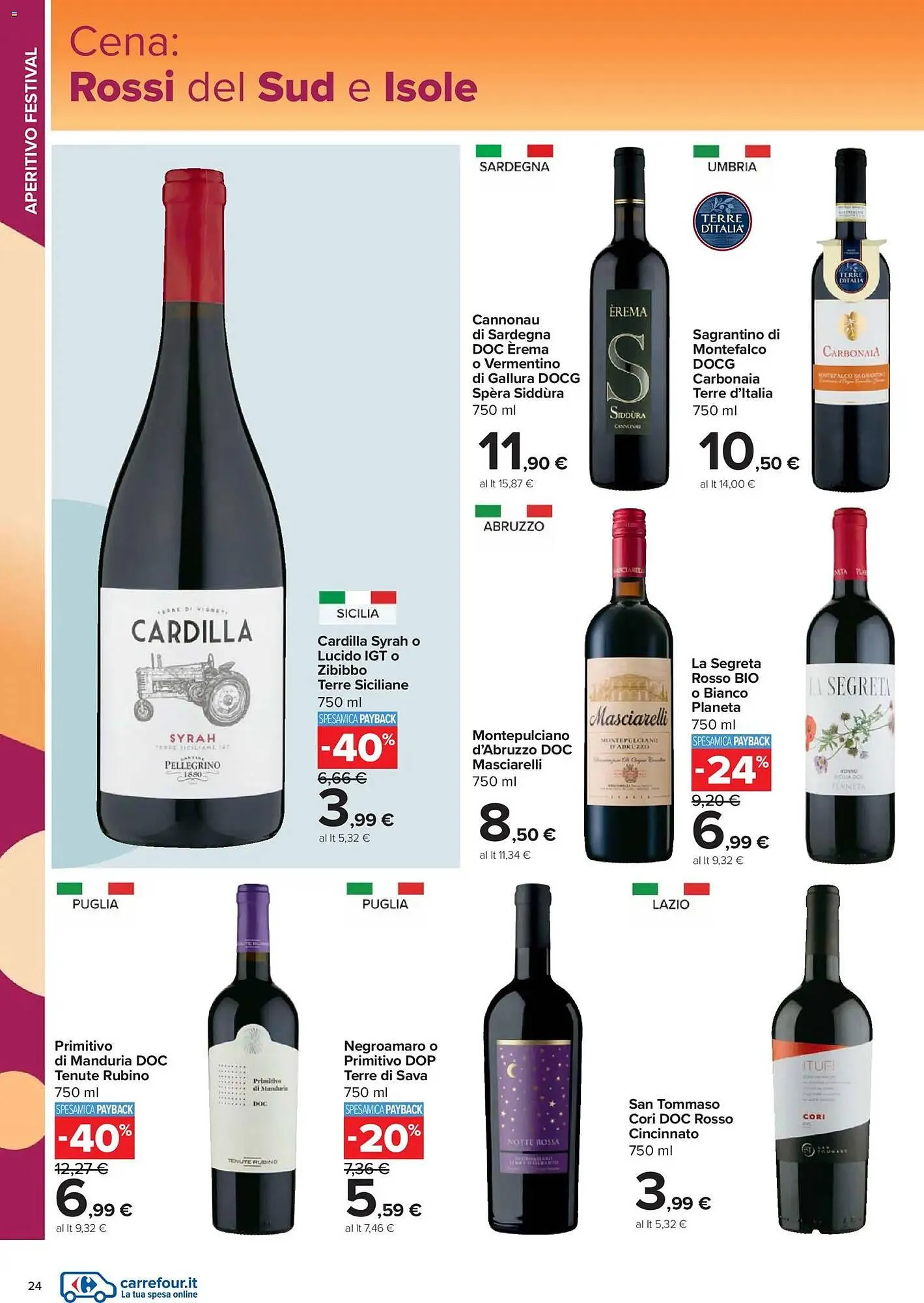 Volantino Carrefour Market da 18 maggio a 9 giugno di 2026 - Pagina del volantino 24