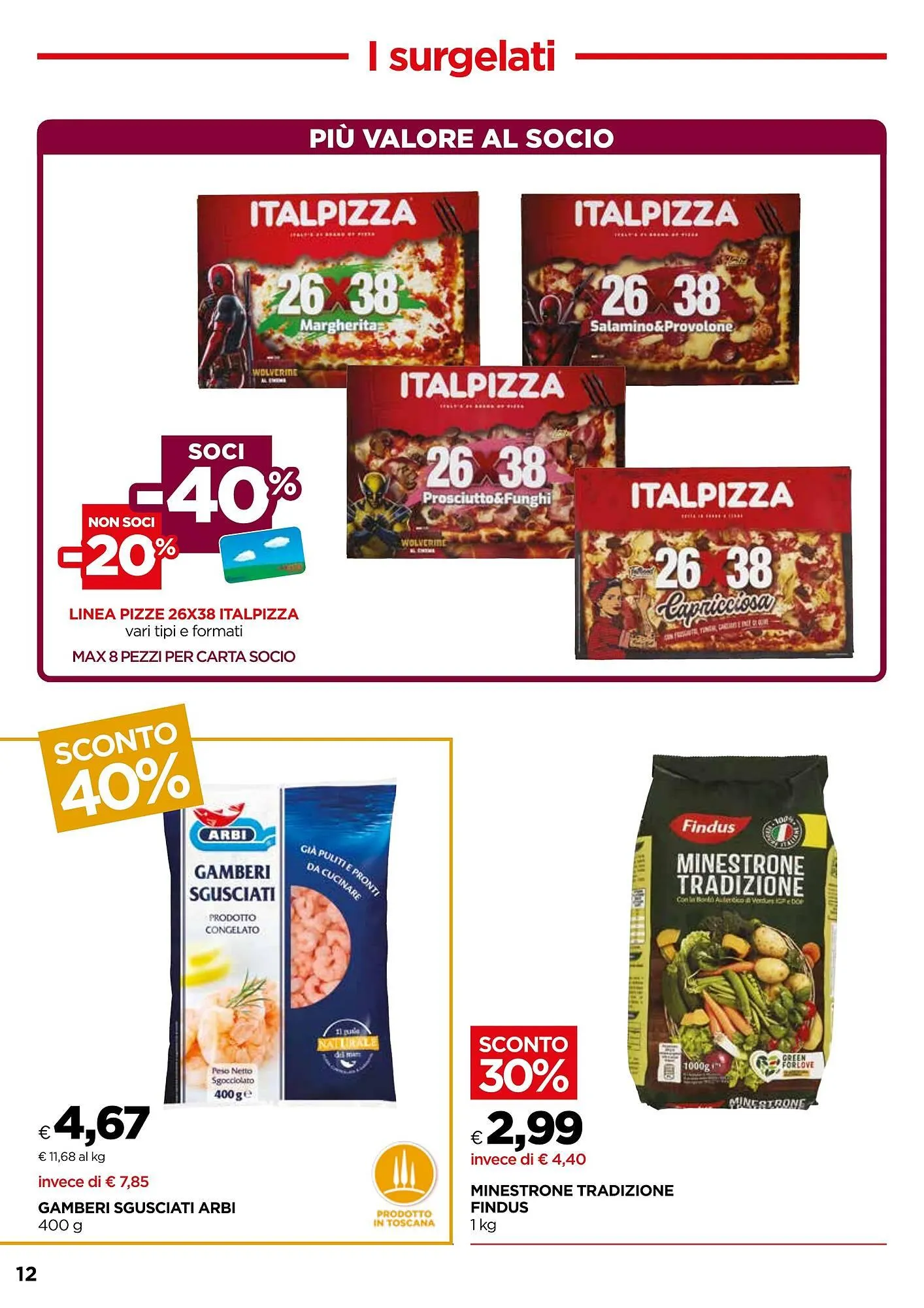 Volantino Unicoop da 24 ottobre a 6 novembre di 2024 - Pagina del volantino 12