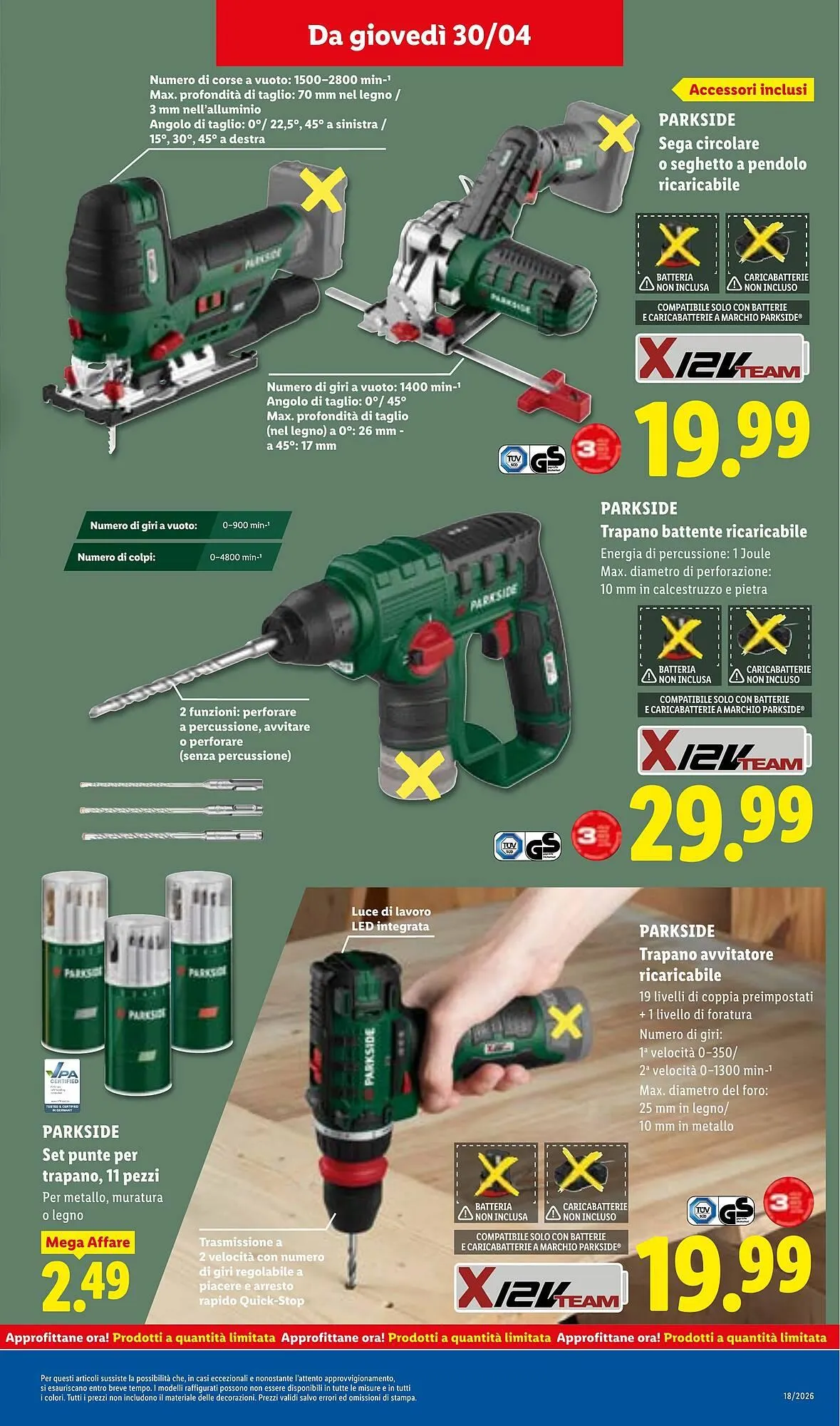 Volantino Lidl da 30 aprile a 6 maggio di 2026 - Pagina del volantino 23