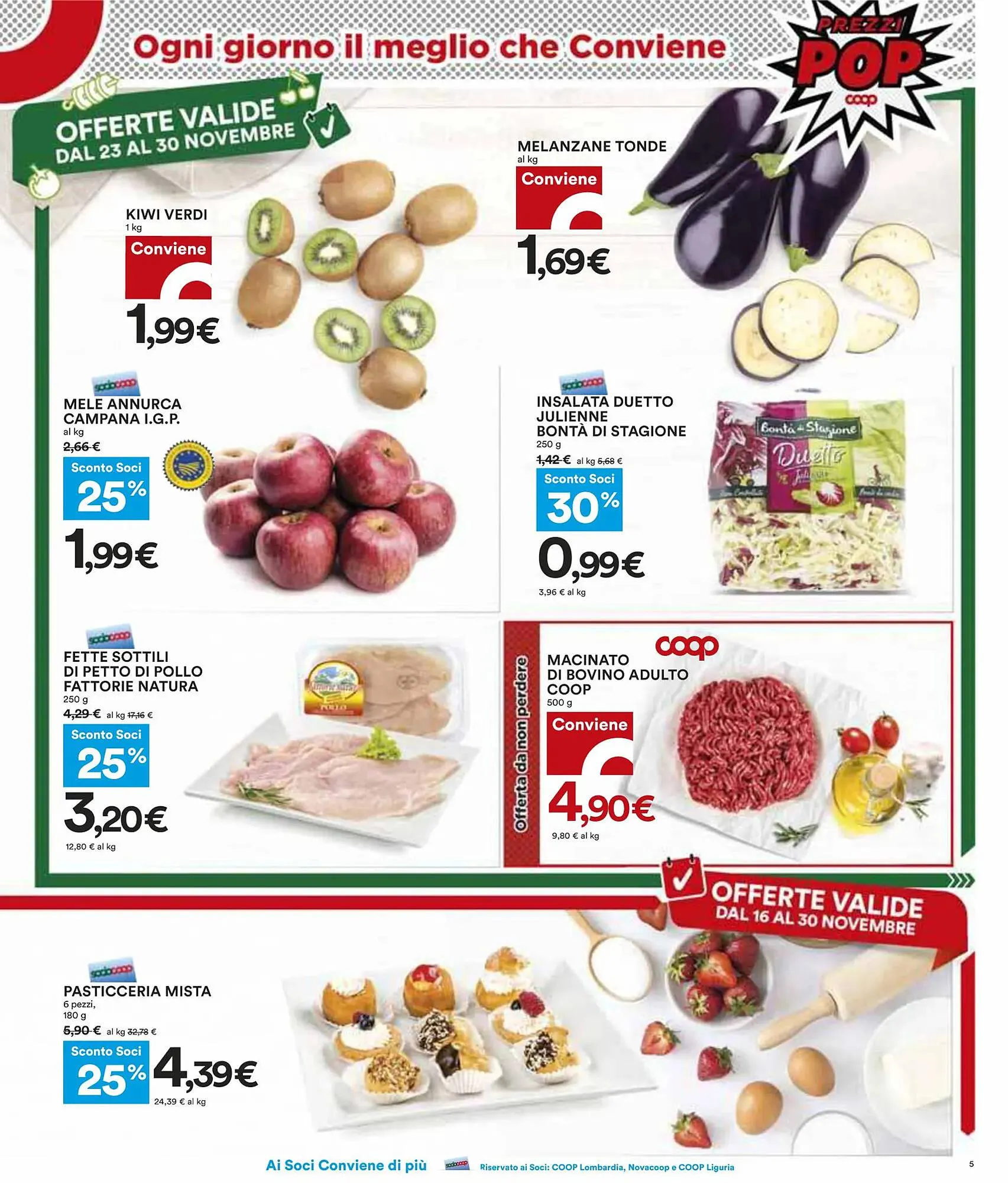 Volantino Coop da 16 novembre a 30 novembre di 2023 - Pagina del volantino 5