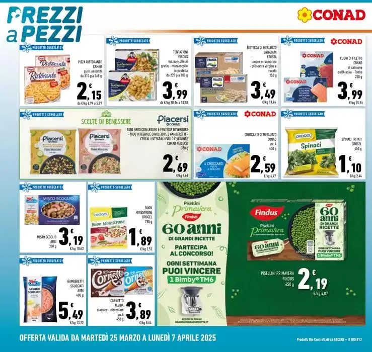 Prezzi a pezzi da 25 marzo a 7 aprile di 2025 - Pagina del volantino 20