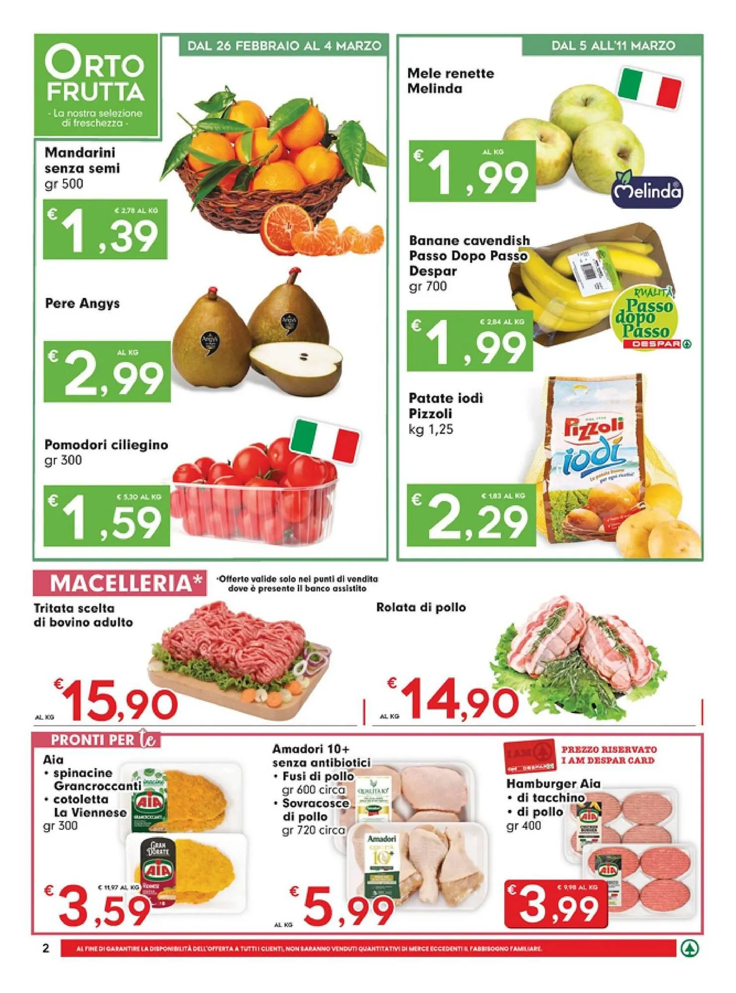 Volantino DeSpar Express da 26 febbraio a 11 marzo di 2026 - Pagina del volantino 2