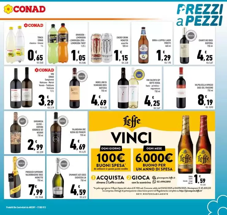 Prezzi a pezzi da 25 marzo a 7 aprile di 2025 - Pagina del volantino 21