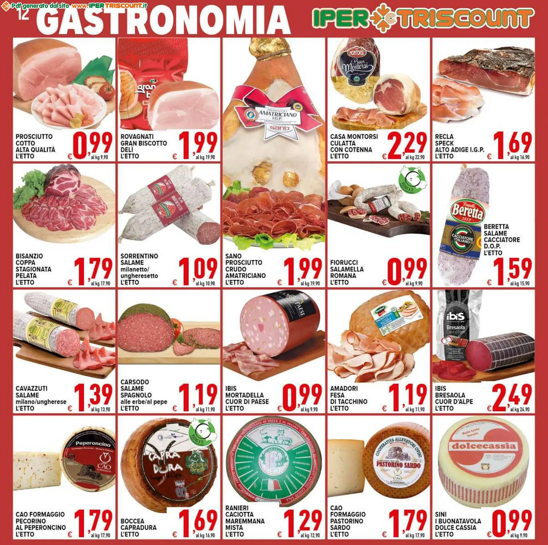 Volantino Iper Triscount da 3 novembre a 14 novembre di 2023 - Pagina del volantino 12