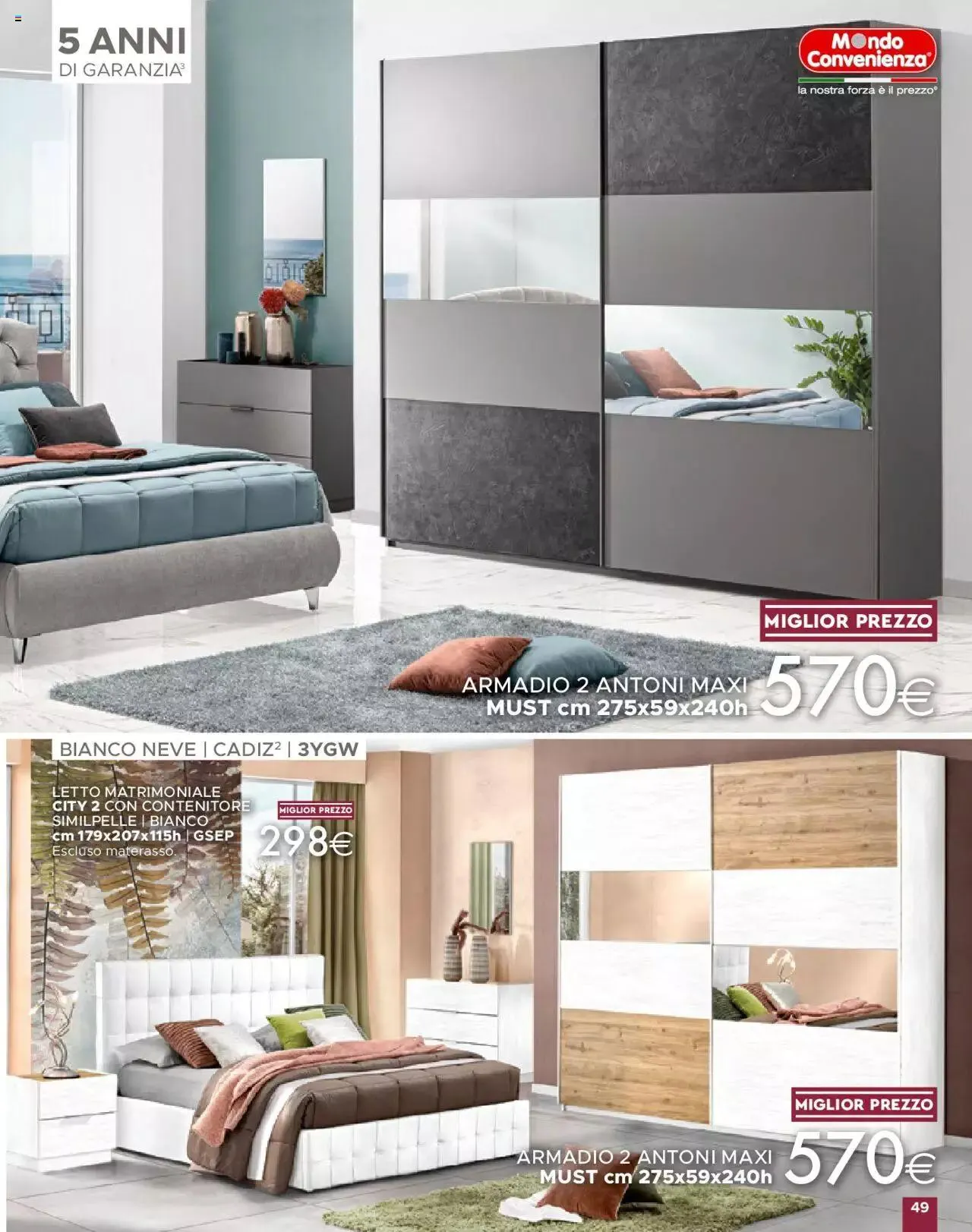 Volantino Mondo Convenienza da 1 ottobre a 31 dicembre di 2023 - Pagina del volantino 51