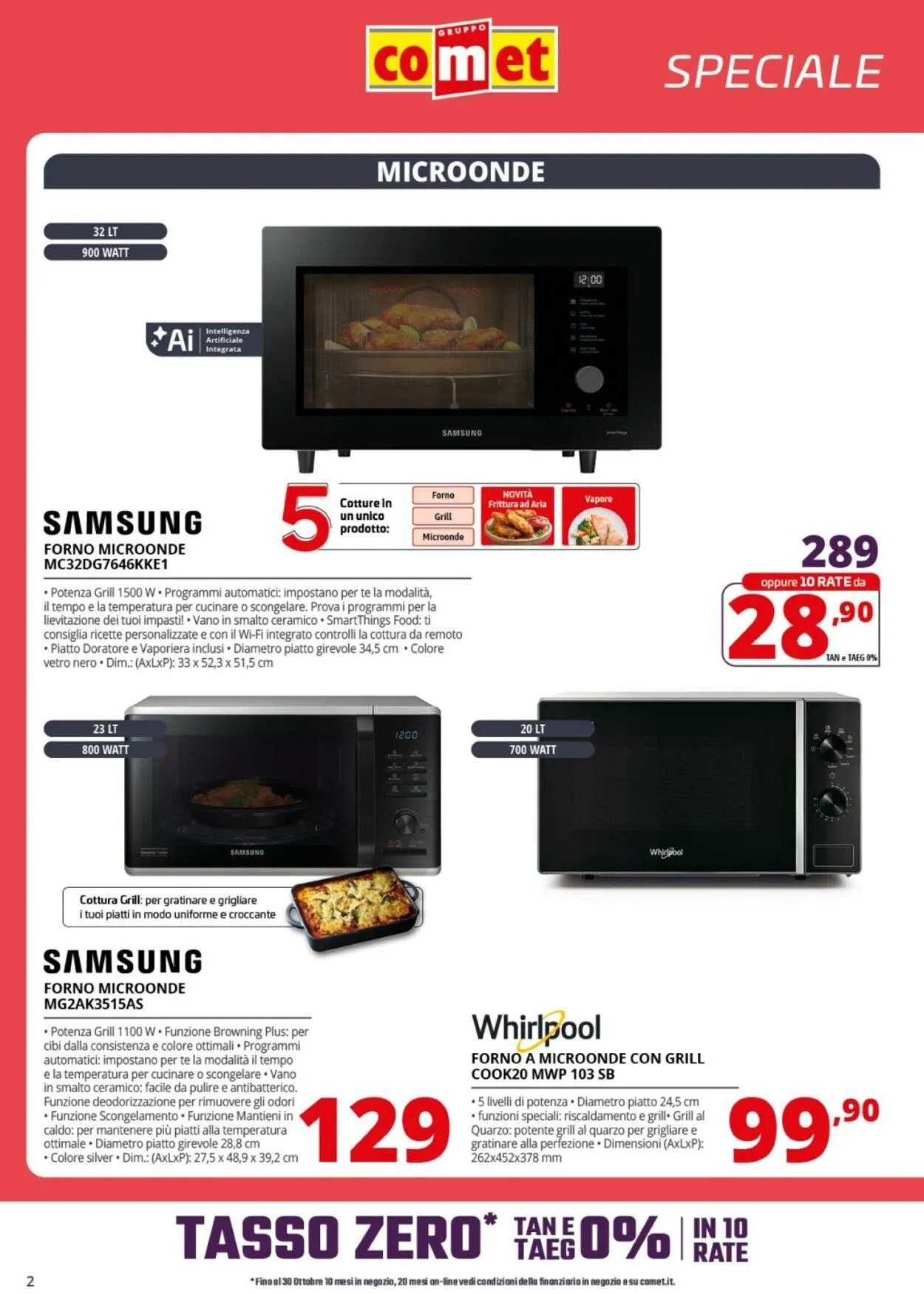 Comet Volantino attuale da 24 ottobre a 30 ottobre di 2025 - Pagina del volantino 2