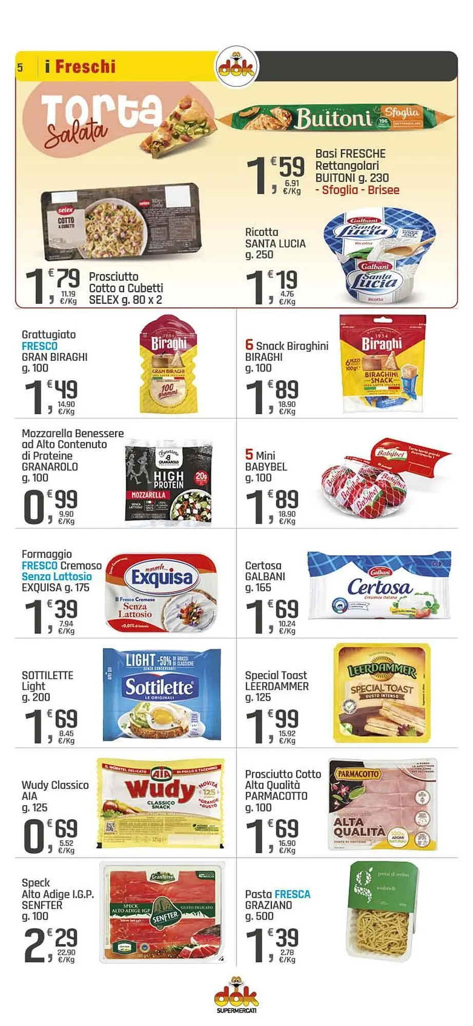 Volantino Supermercati Dok da 28 agosto a 10 settembre di 2025 - Pagina del volantino 5