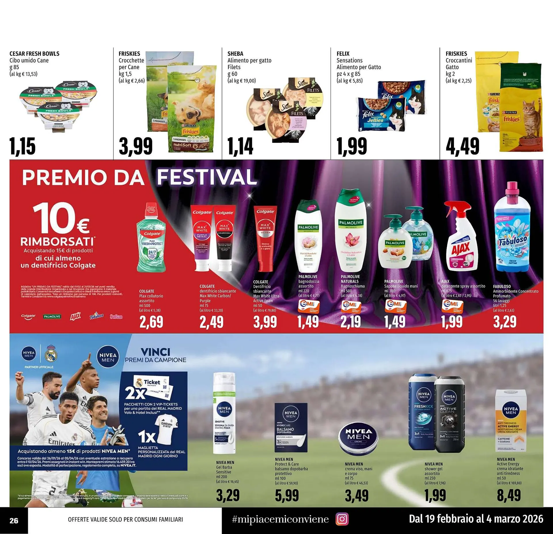 Volantino Emi Supermercati da 19 febbraio a 4 marzo di 2026 - Pagina del volantino 26
