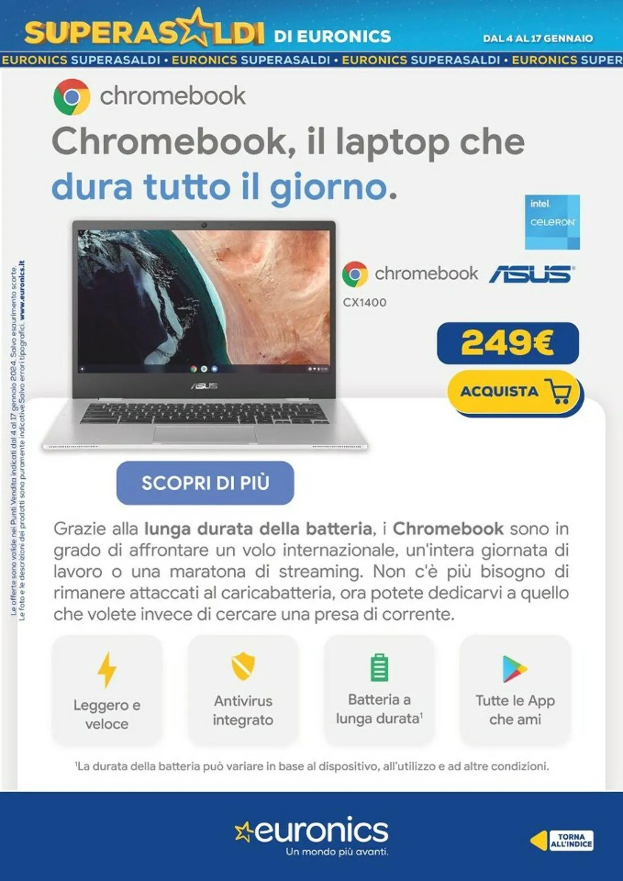 Euronics Volantino attuale da 4 gennaio a 17 gennaio di 2024 - Pagina del volantino 6