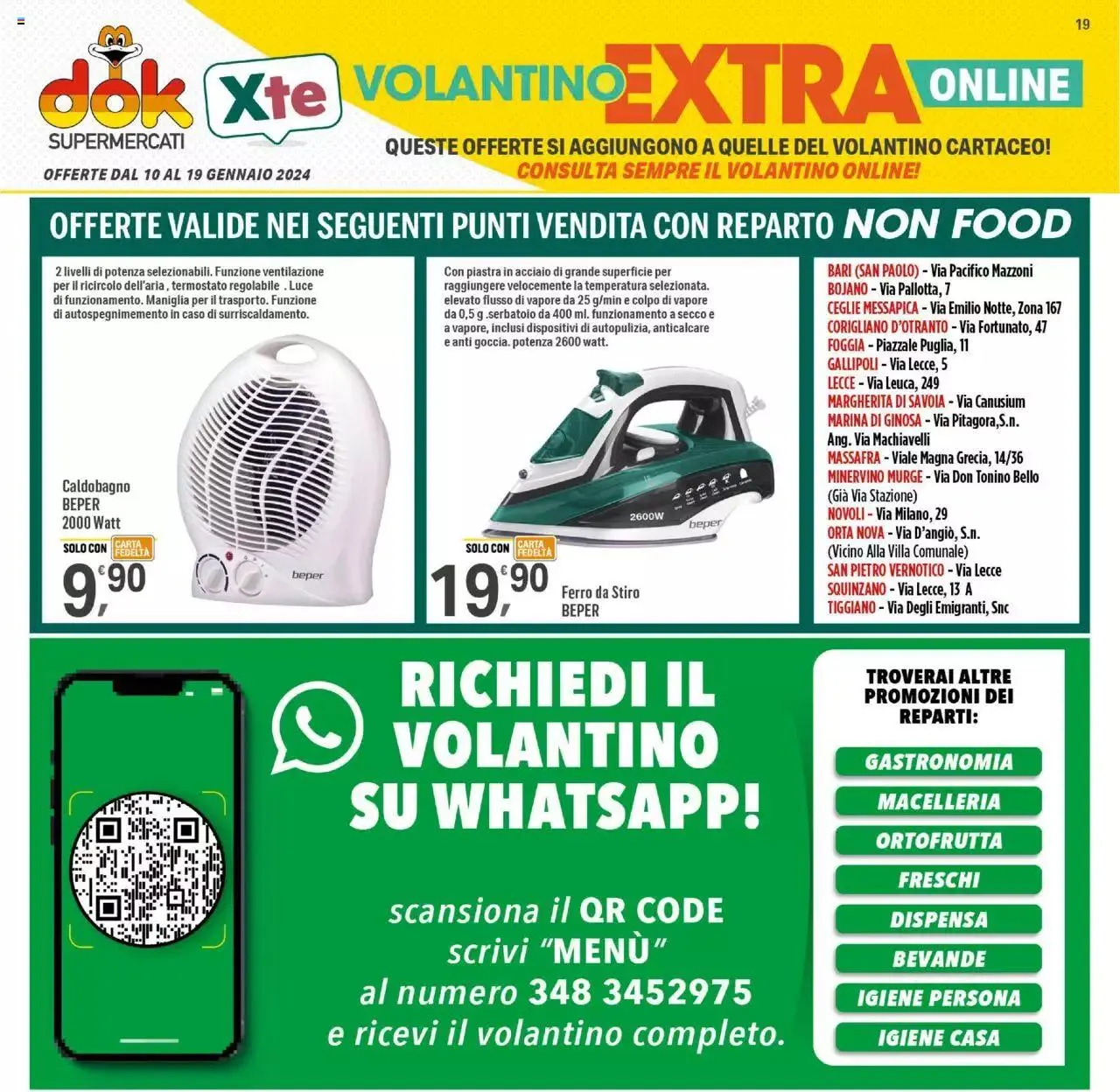 Volantino DOK da 10 gennaio a 19 gennaio di 2024 - Pagina del volantino 19