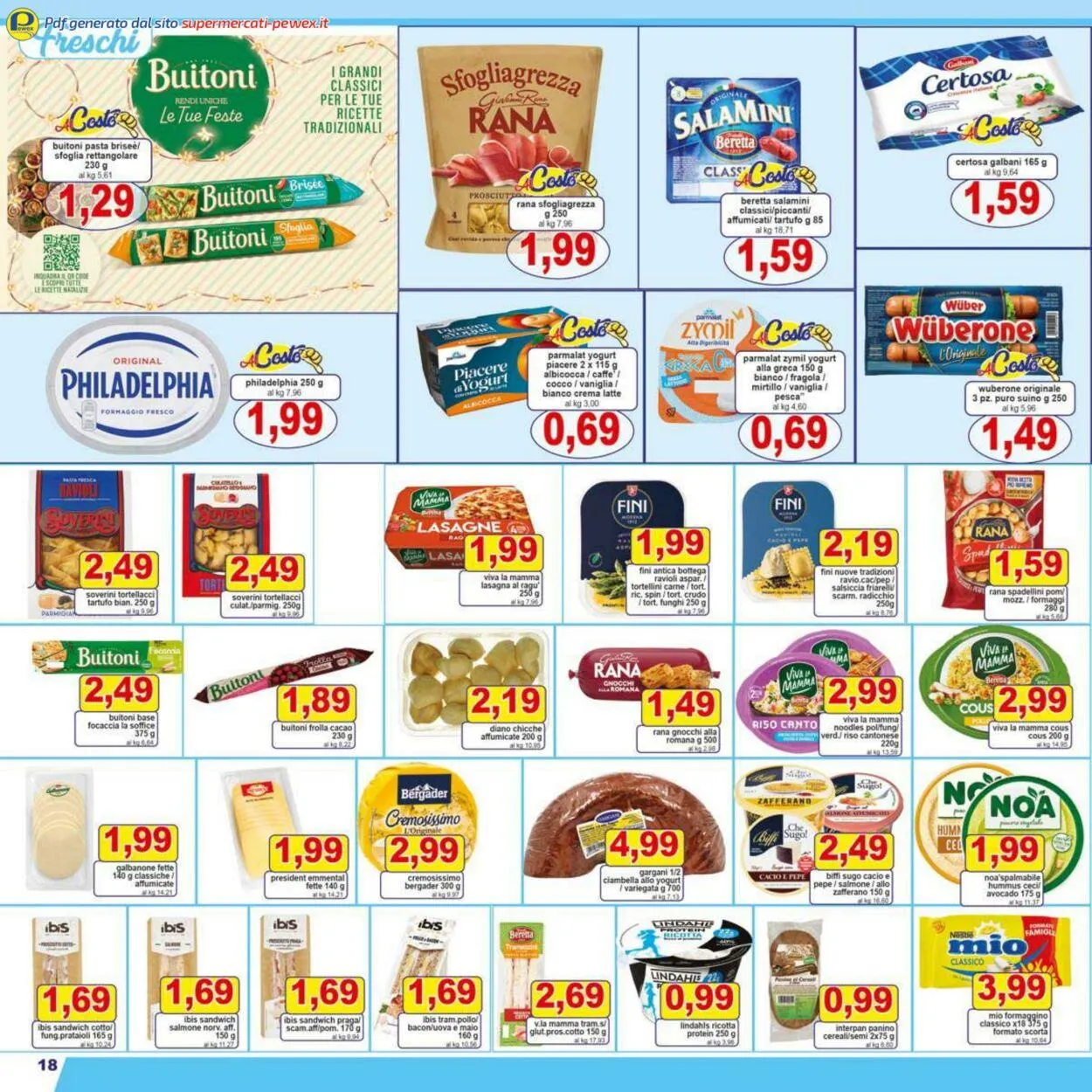 Pewex Volantino attuale da 9 dicembre a 23 dicembre di 2025 - Pagina del volantino 18