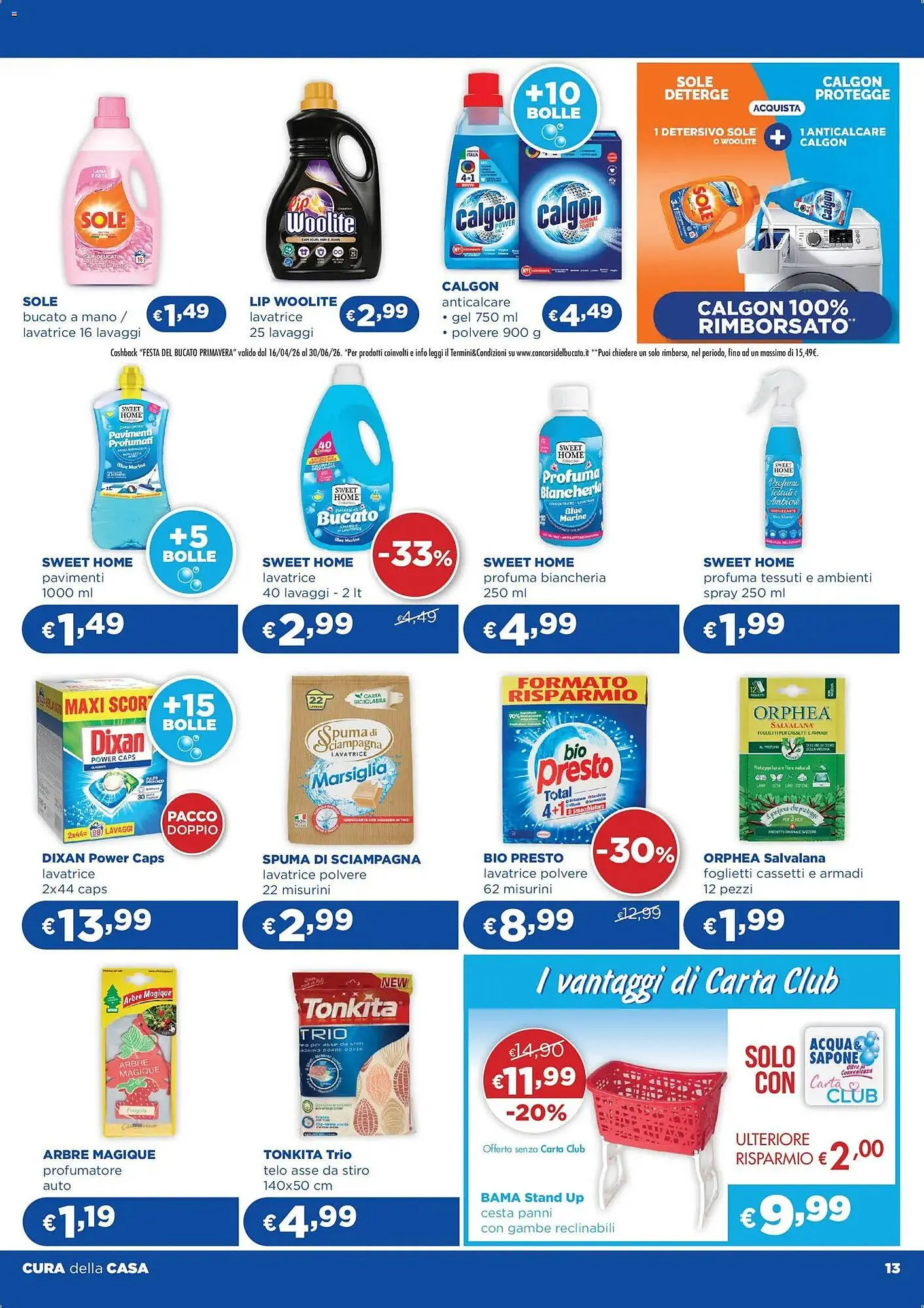 Volantino Acqua & Sapone da 29 aprile a 20 maggio di 2026 - Pagina del volantino 13