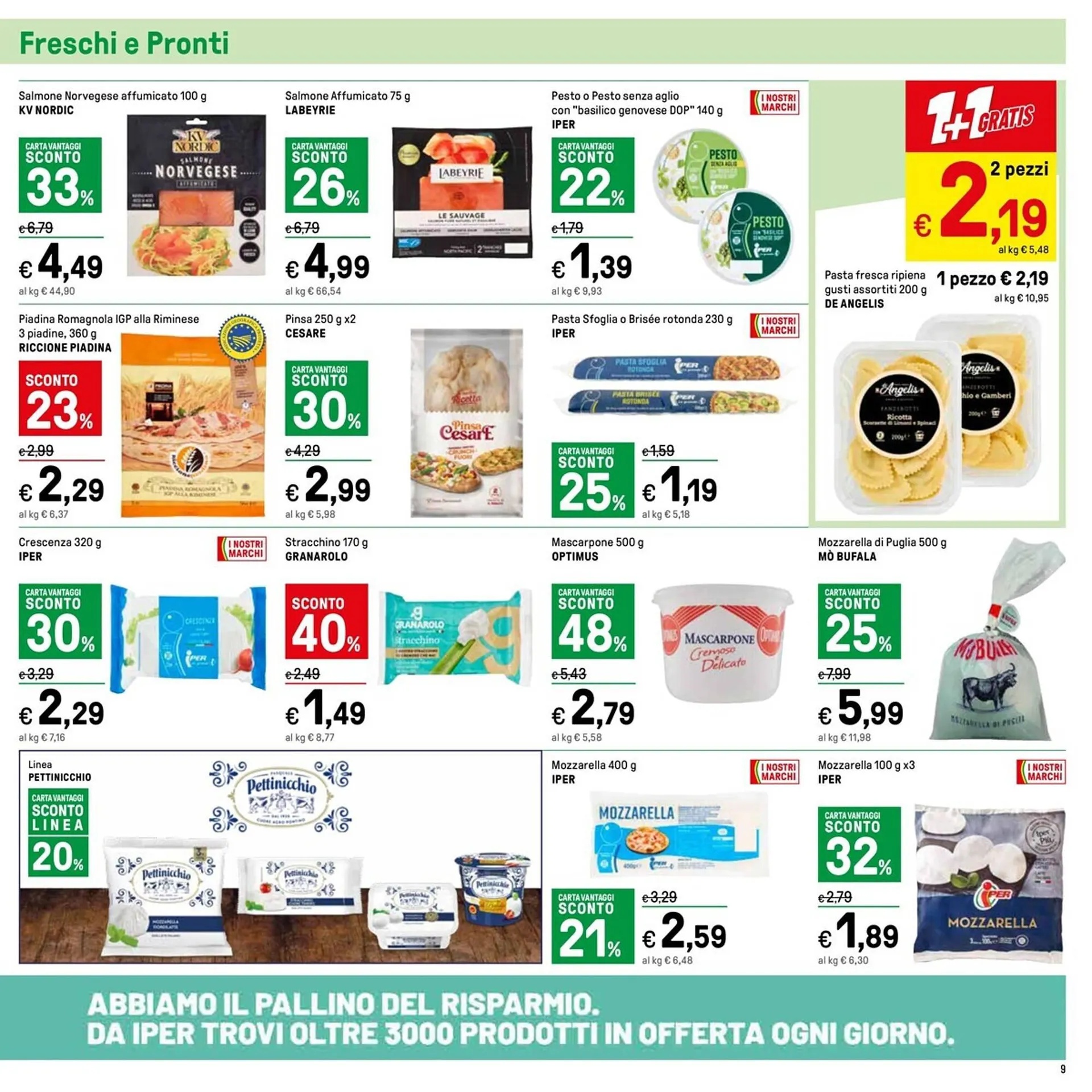 Volantino Iper La Grande da 18 agosto a 30 agosto di 2023 - Pagina del volantino 9