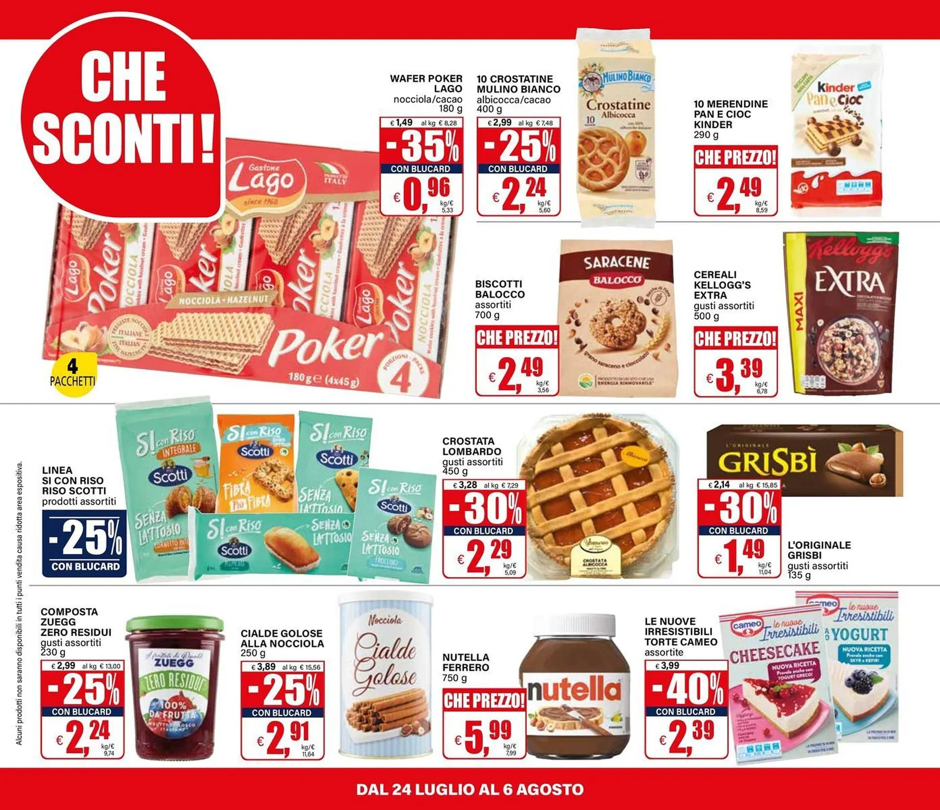 Volantino Il Gigante da 24 luglio a 6 agosto di 2025 - Pagina del volantino 34