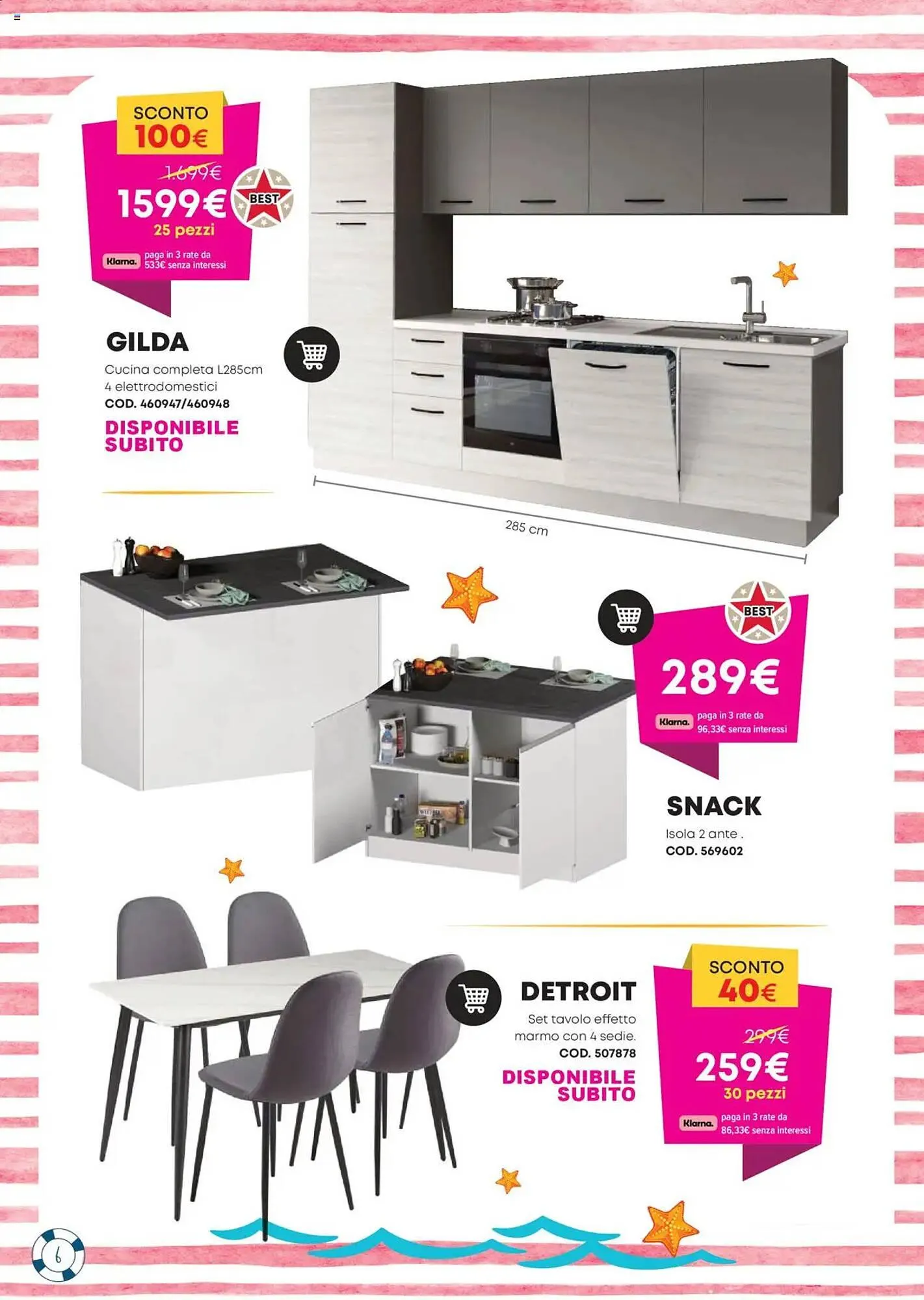 Volantino Conforama da 13 giugno a 31 agosto di 2025 - Pagina del volantino 6