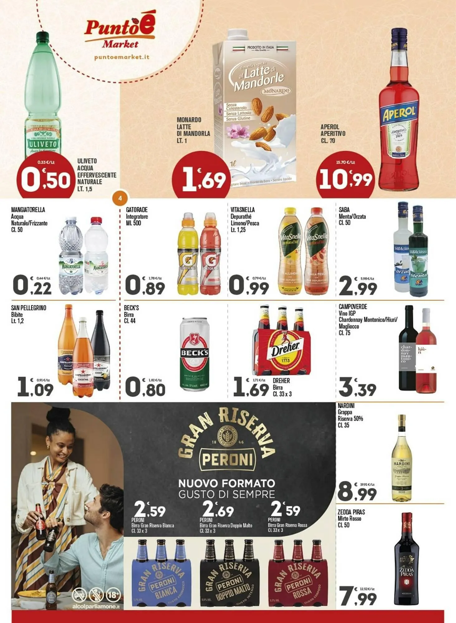 Volantino Punto é market da 9 giugno a 22 giugno di 2025 - Pagina del volantino 4