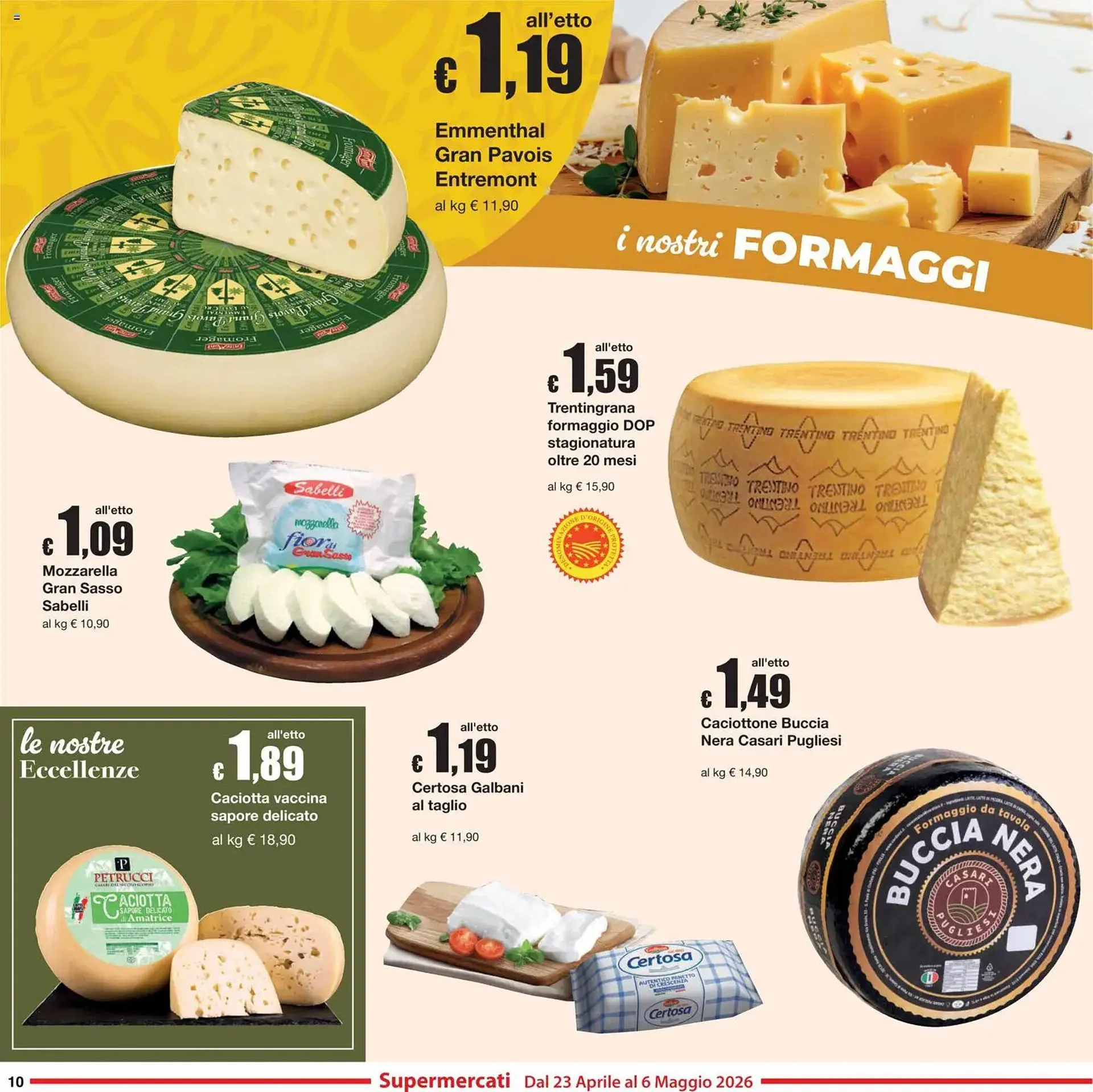 Volantino Sì con te da 23 aprile a 6 maggio di 2026 - Pagina del volantino 10