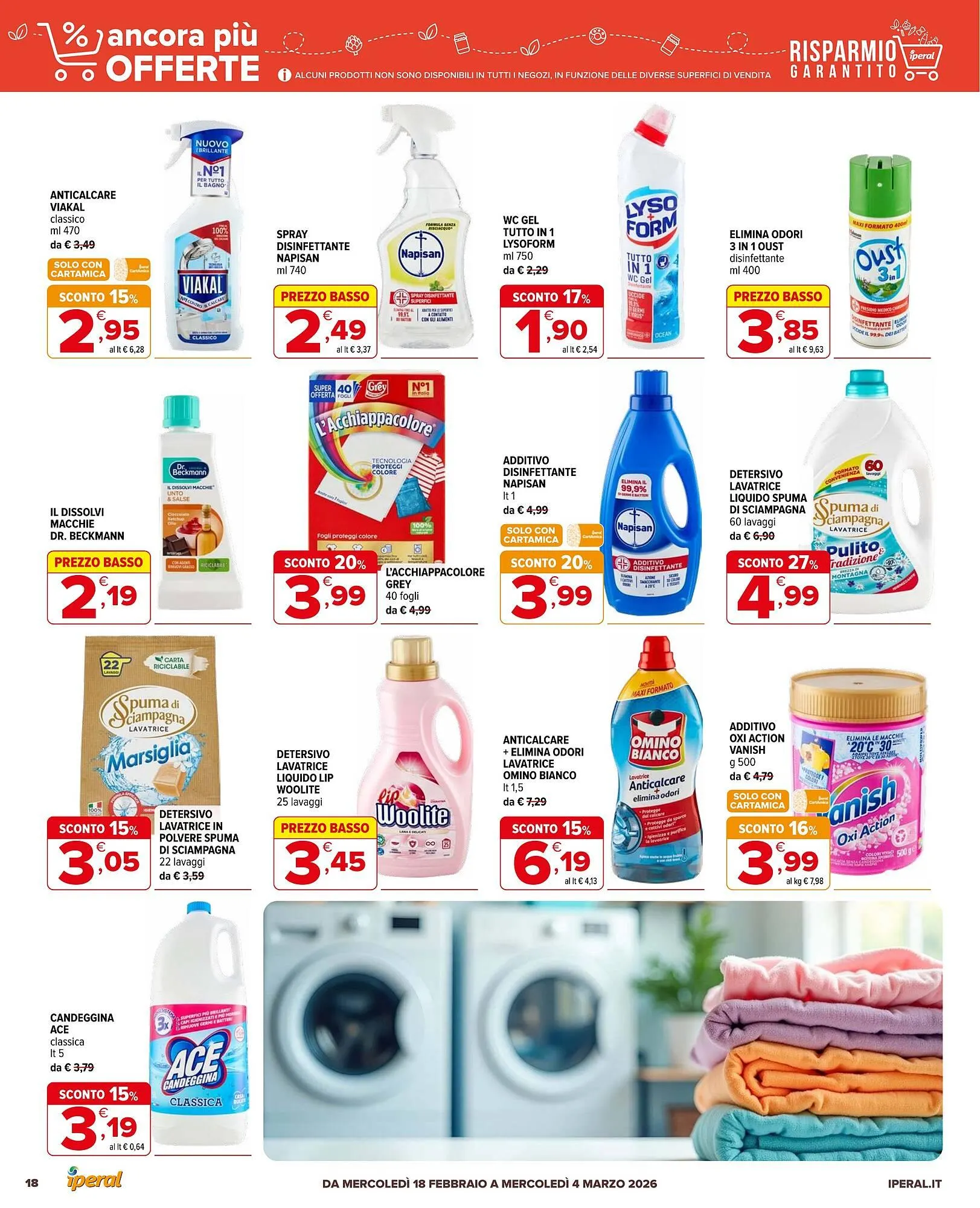 Volantino Iperal da 18 febbraio a 4 marzo di 2026 - Pagina del volantino 18