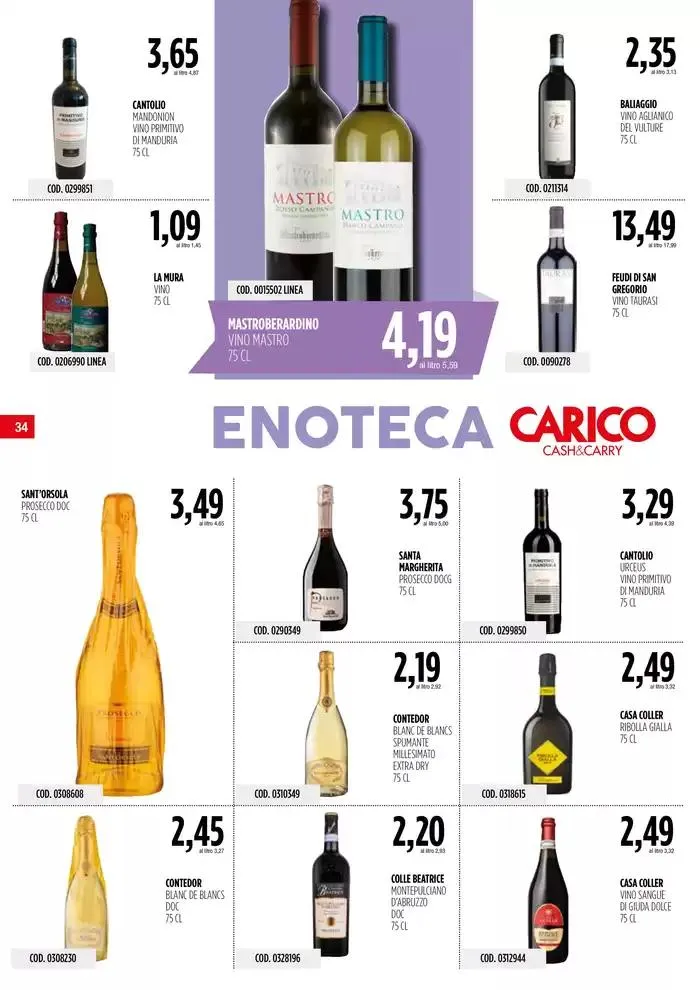 Carico Cash & Carry - Anniversario da 26 settembre a 9 ottobre di 2024 - Pagina del volantino 34