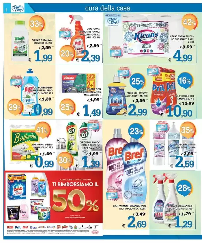 Sconti fino al 50% da 3 marzo a 31 marzo di 2025 - Pagina del volantino 8