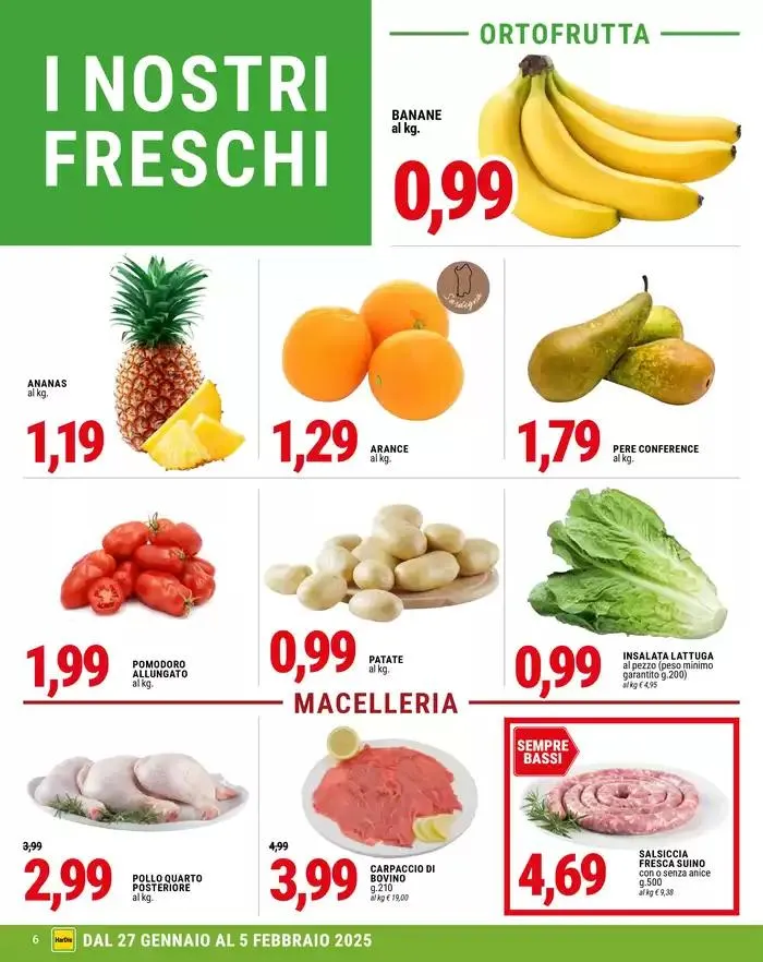Tanti prodotti a 0,99 euro  da 27 gennaio a 5 febbraio di 2025 - Pagina del volantino 6
