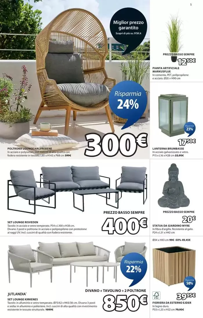 Una grande offerta per il tuo giardino da 1 maggio a 31 maggio di 2025 - Pagina del volantino 5