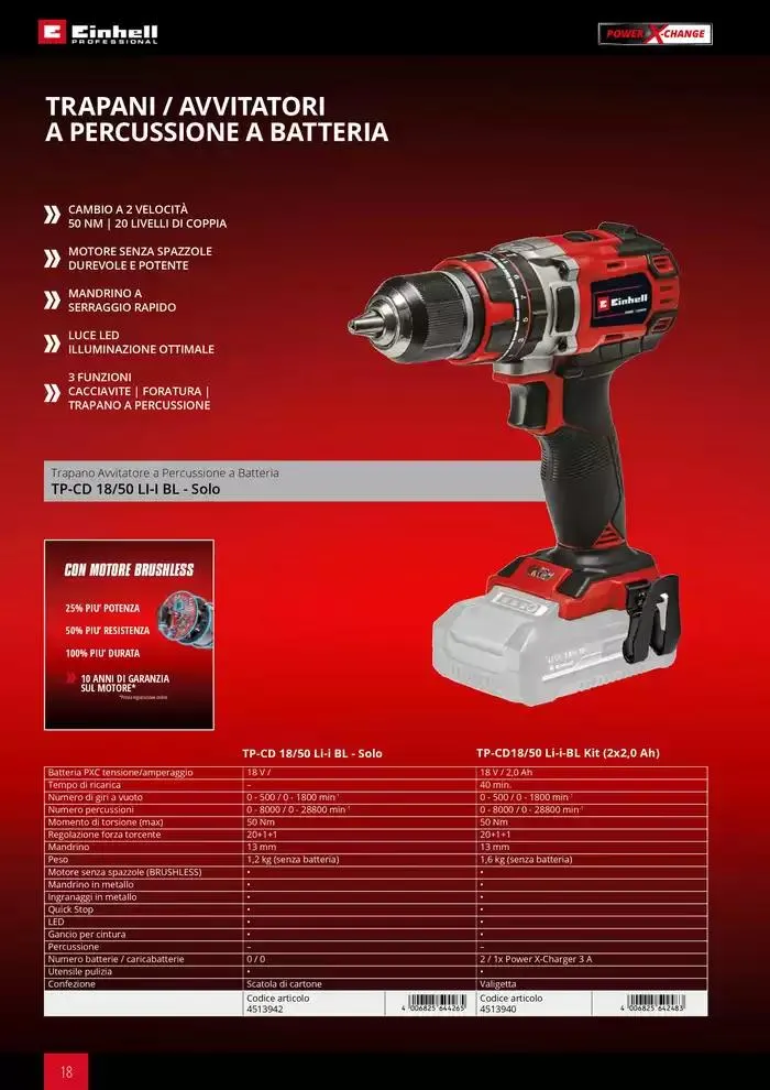 Elettroutensili 2025 da 11 febbraio a 31 dicembre di 2025 - Pagina del volantino 18