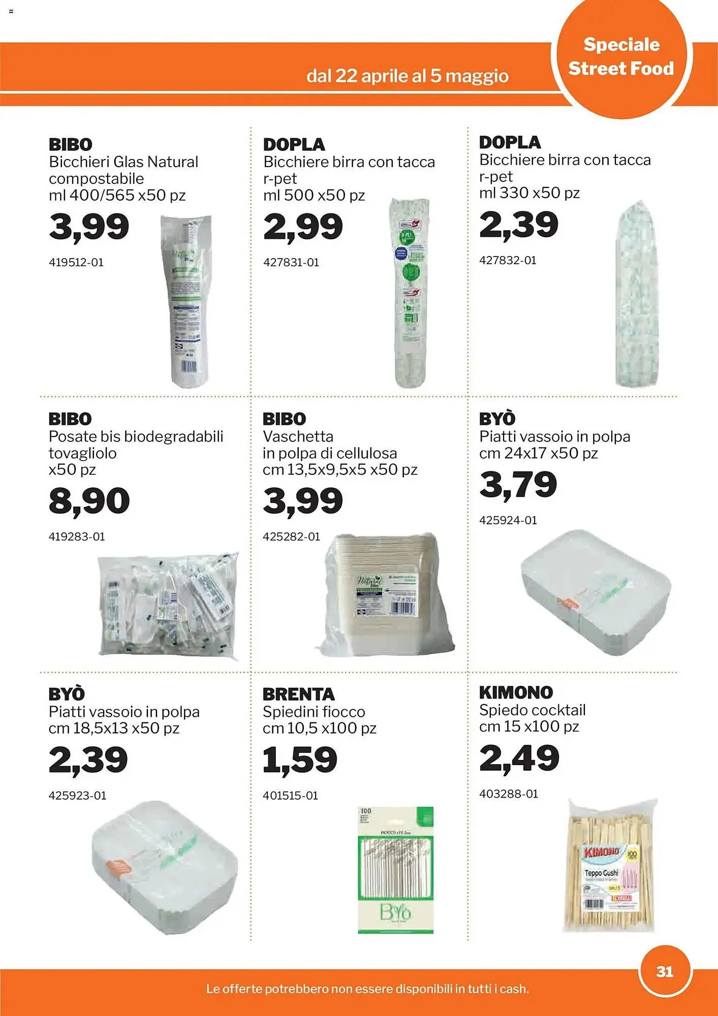Volantino GrosMarket da 22 aprile a 5 maggio di 2026 - Pagina del volantino 31