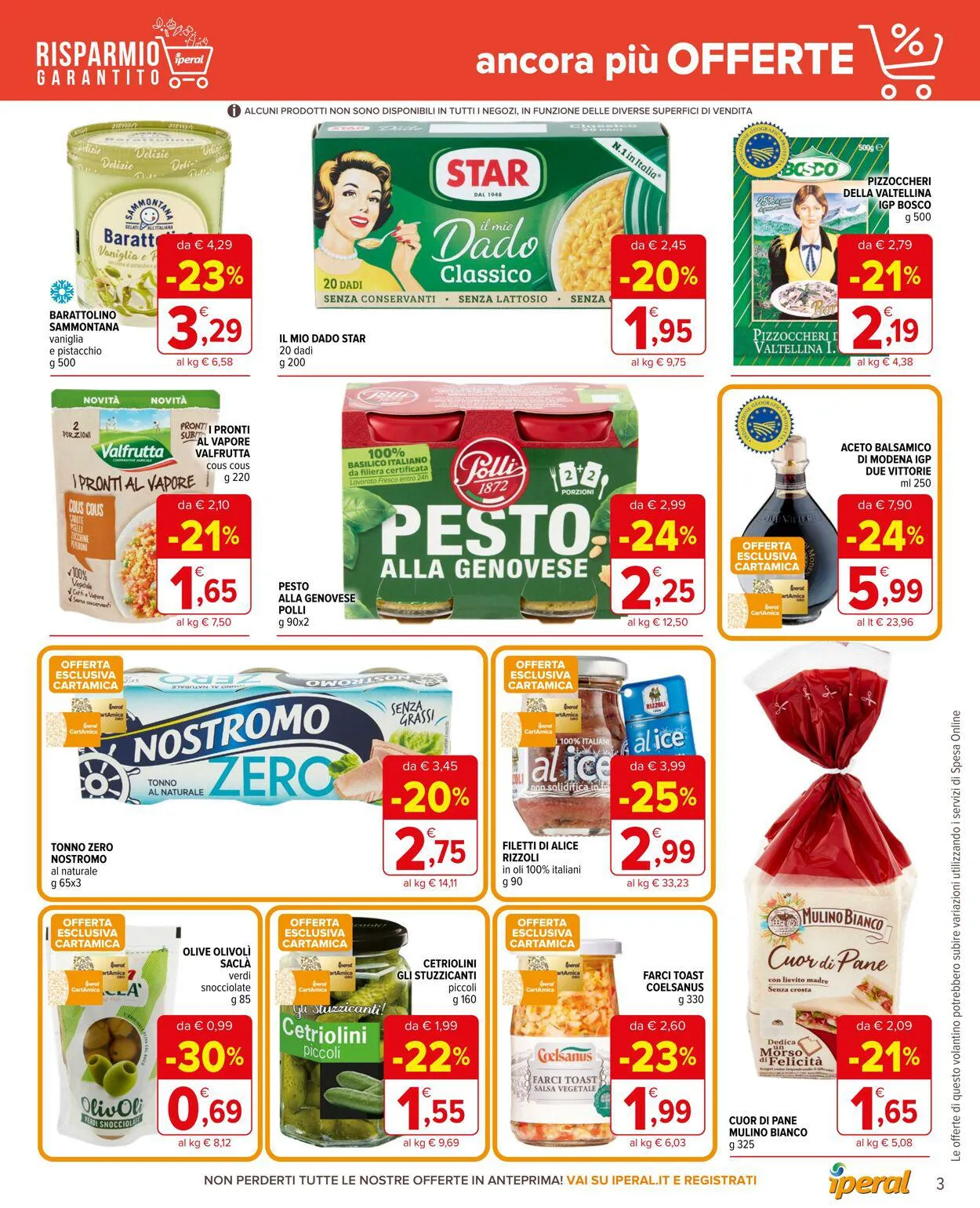 Iperal Volantino attuale da 3 gennaio a 16 gennaio di 2024 - Pagina del volantino 3